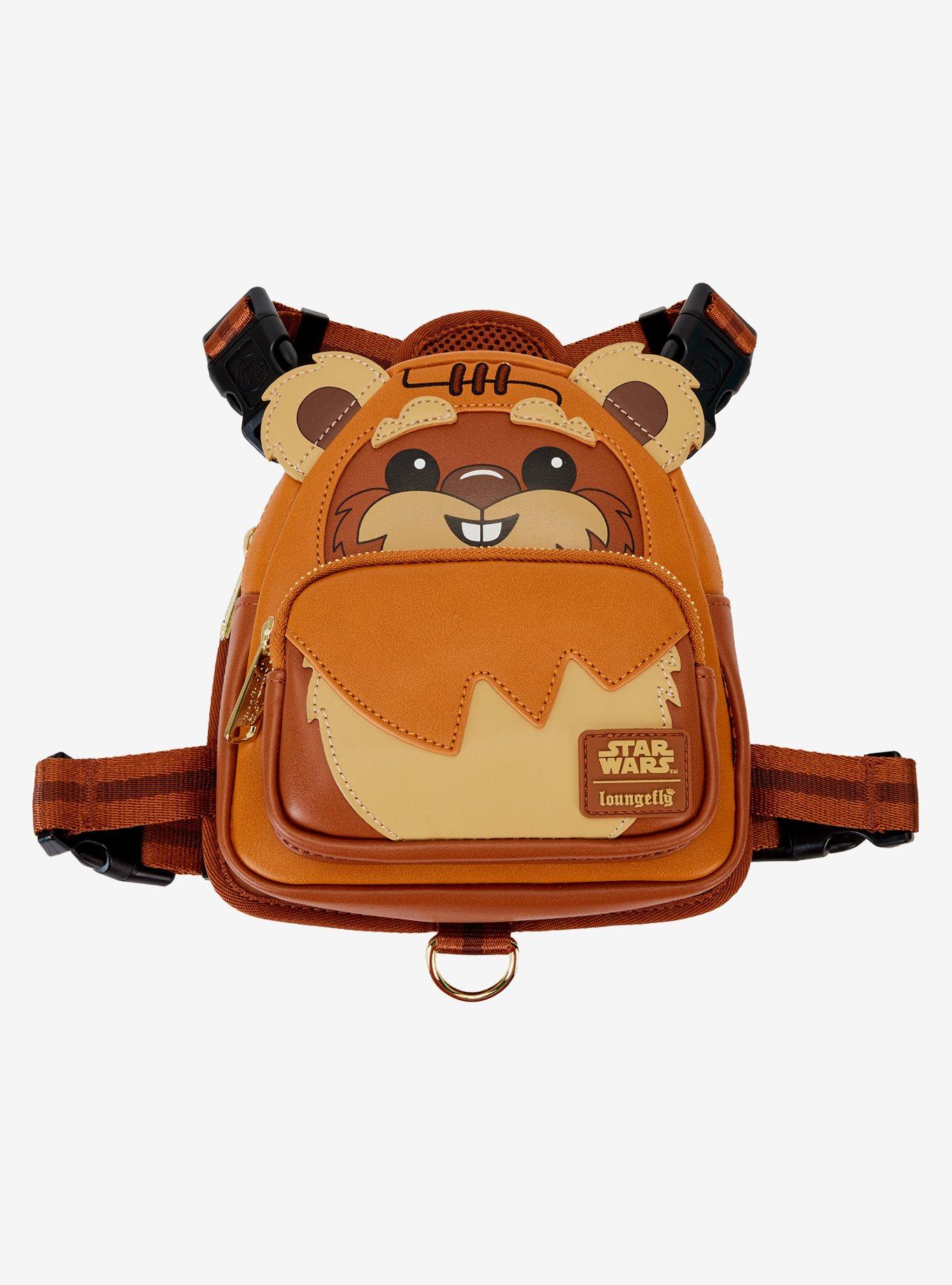 Loungefly Star Wars Mini Backpack Ewok Large Pet Harness, , alternate