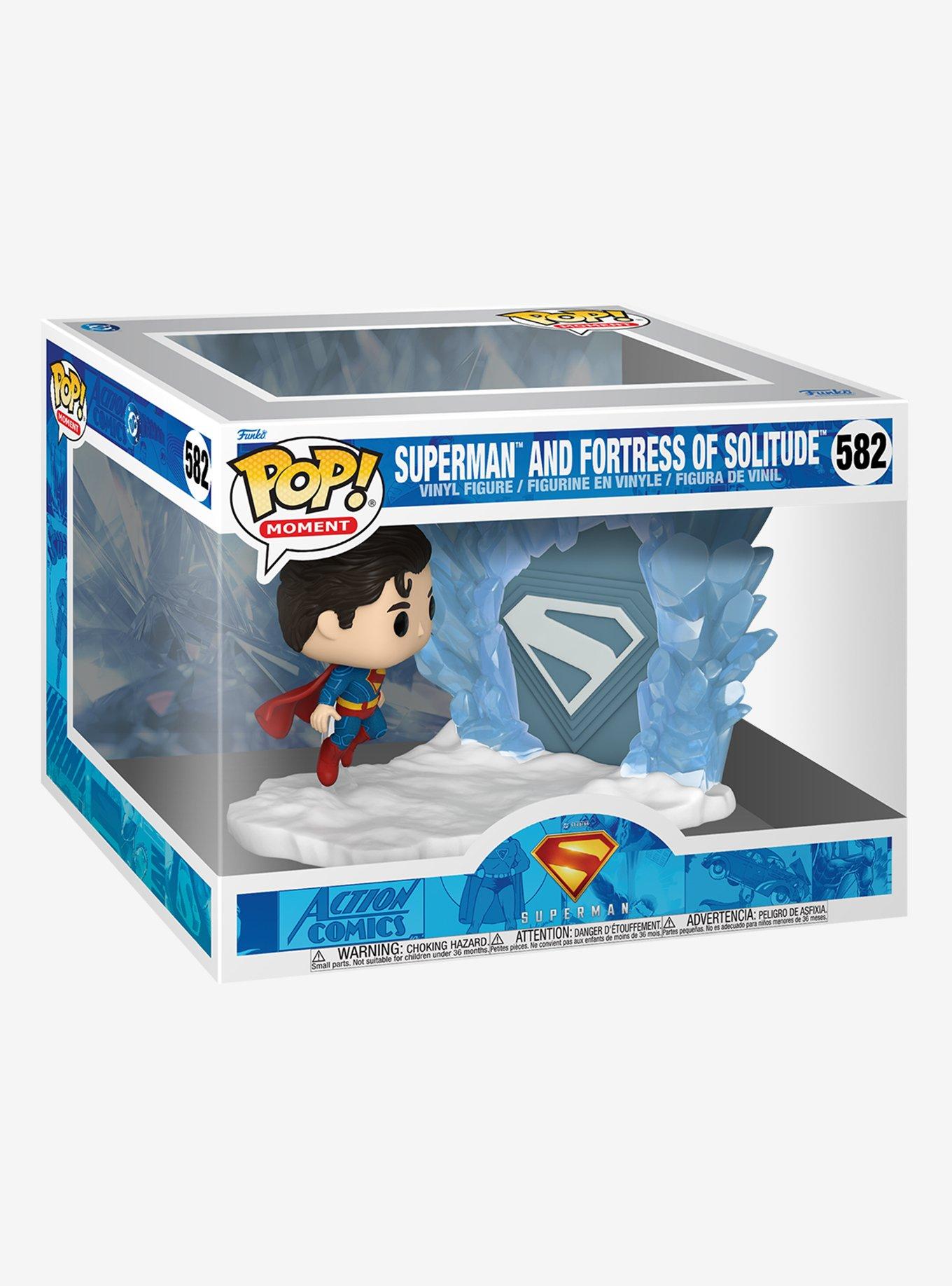 Funko DC Comics Superman Pop! Moment Superman And Fortress Of Solitude Vinyl Figure, , hi-res