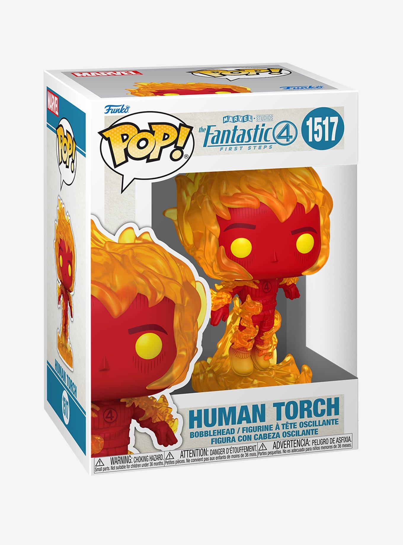Funko Marvel The Fantastic Four: First Steps Pop! Human Torch Vinyl Bobble-Head, , hi-res