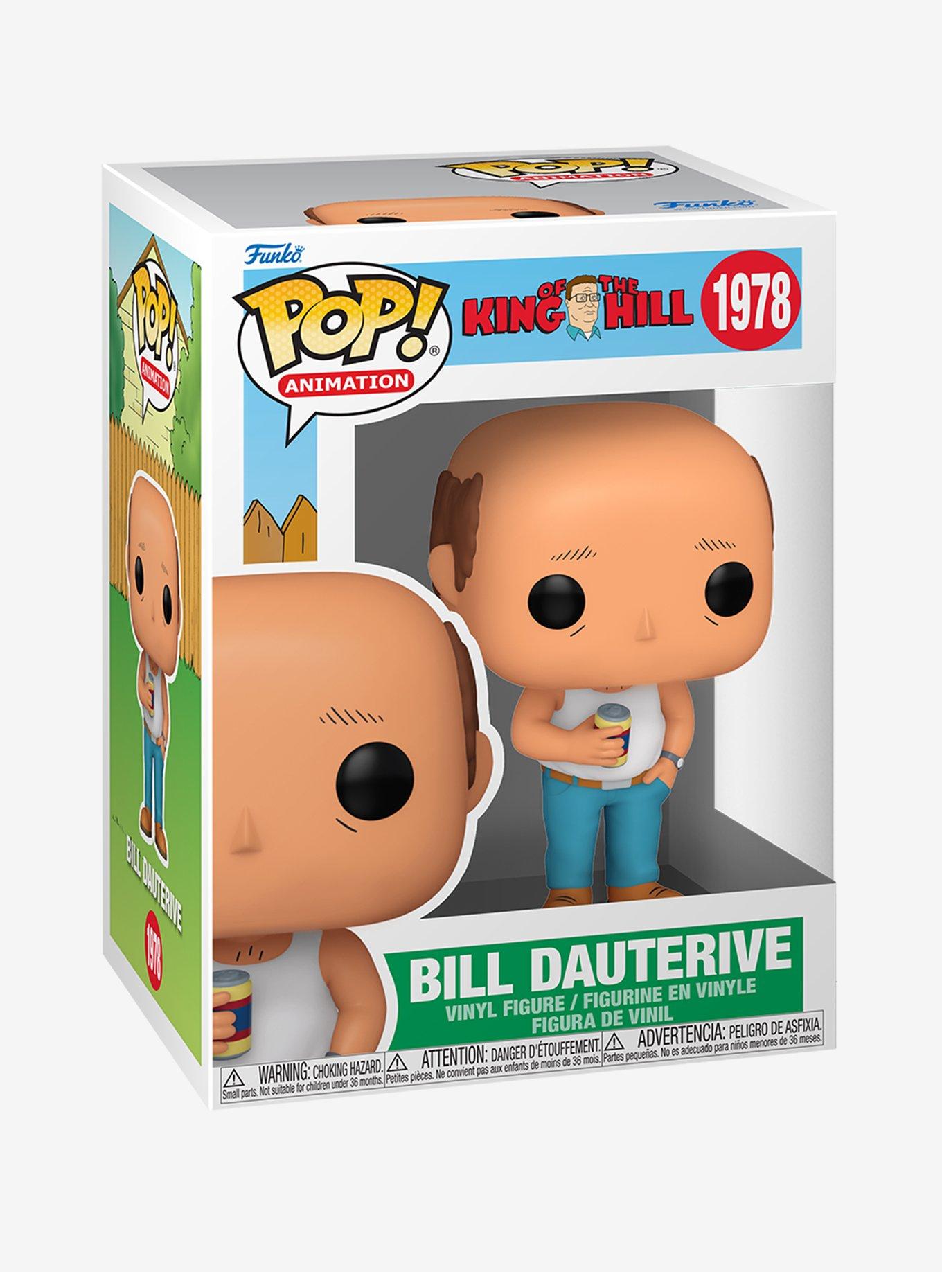 Funko King Of The Hill Pop! Animation Bill Dauterive Vinyl Figure, , hi-res