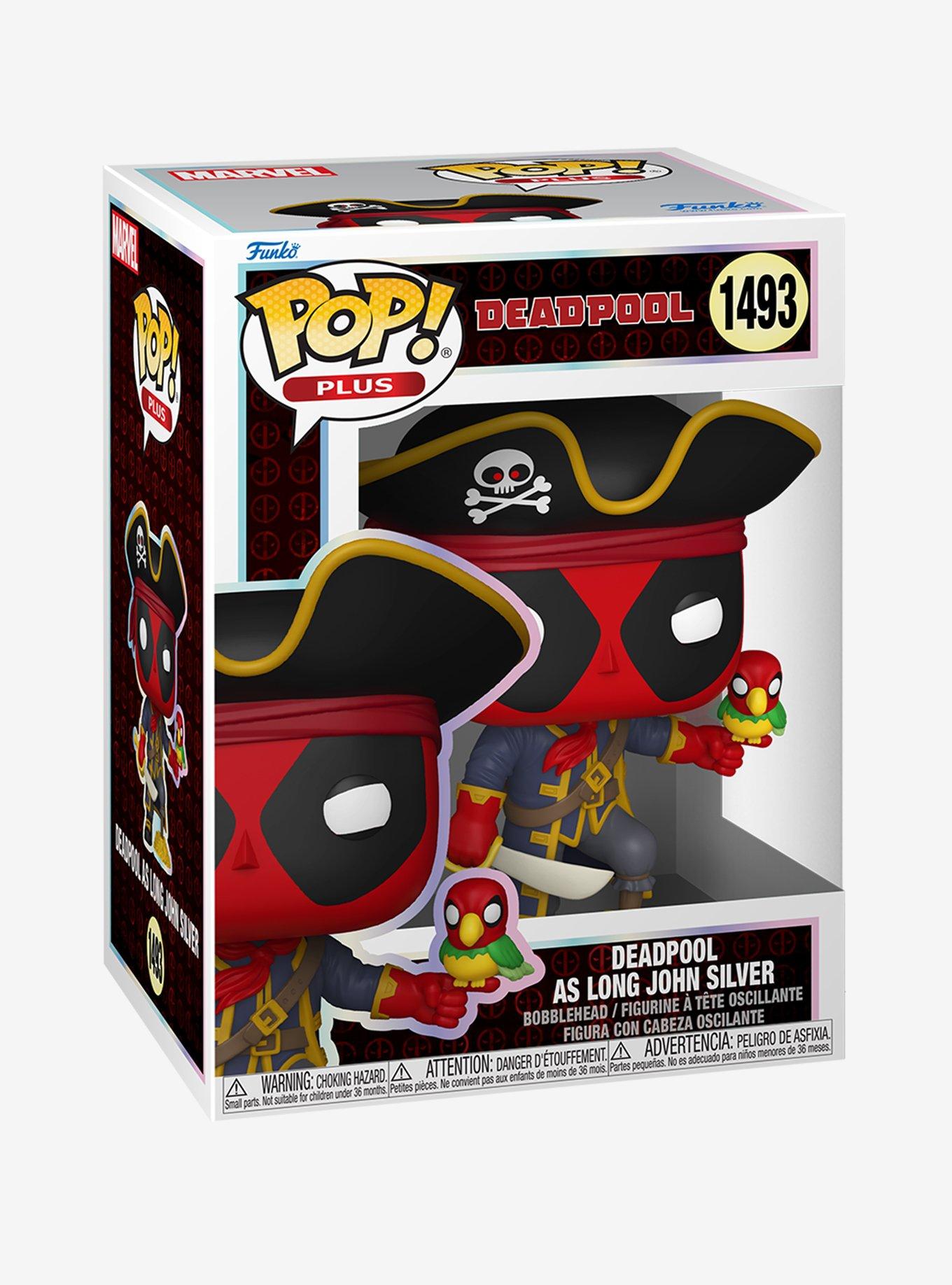 Funko Marvel Deadpool Pop! Plus Deadpool As Long John Silver Vinyl Bobble-Head, , hi-res