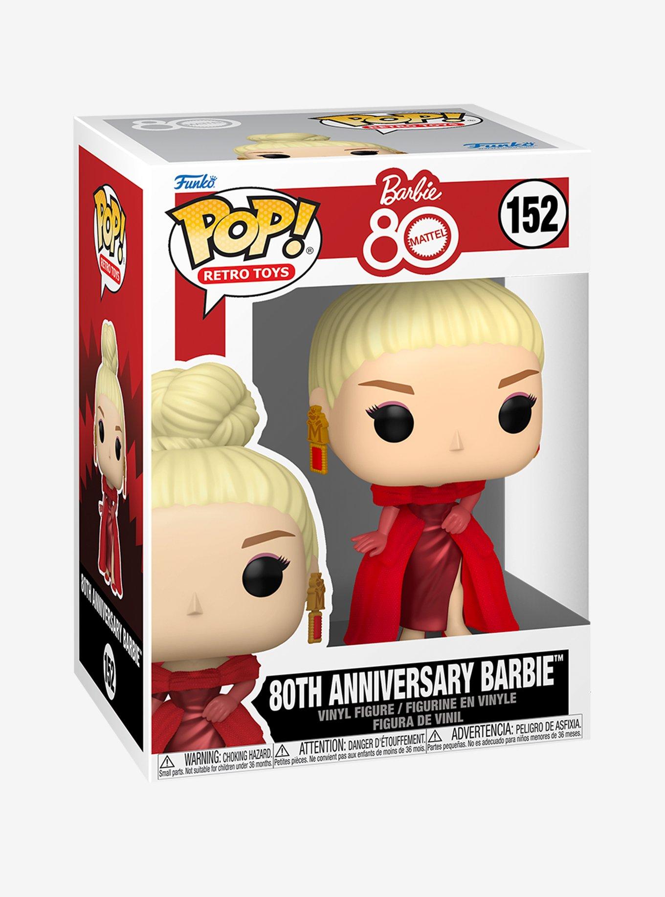 Funko Mattel Pop! Retro Toys 80th Anniversary Barbie Vinyl Figure, , hi-res