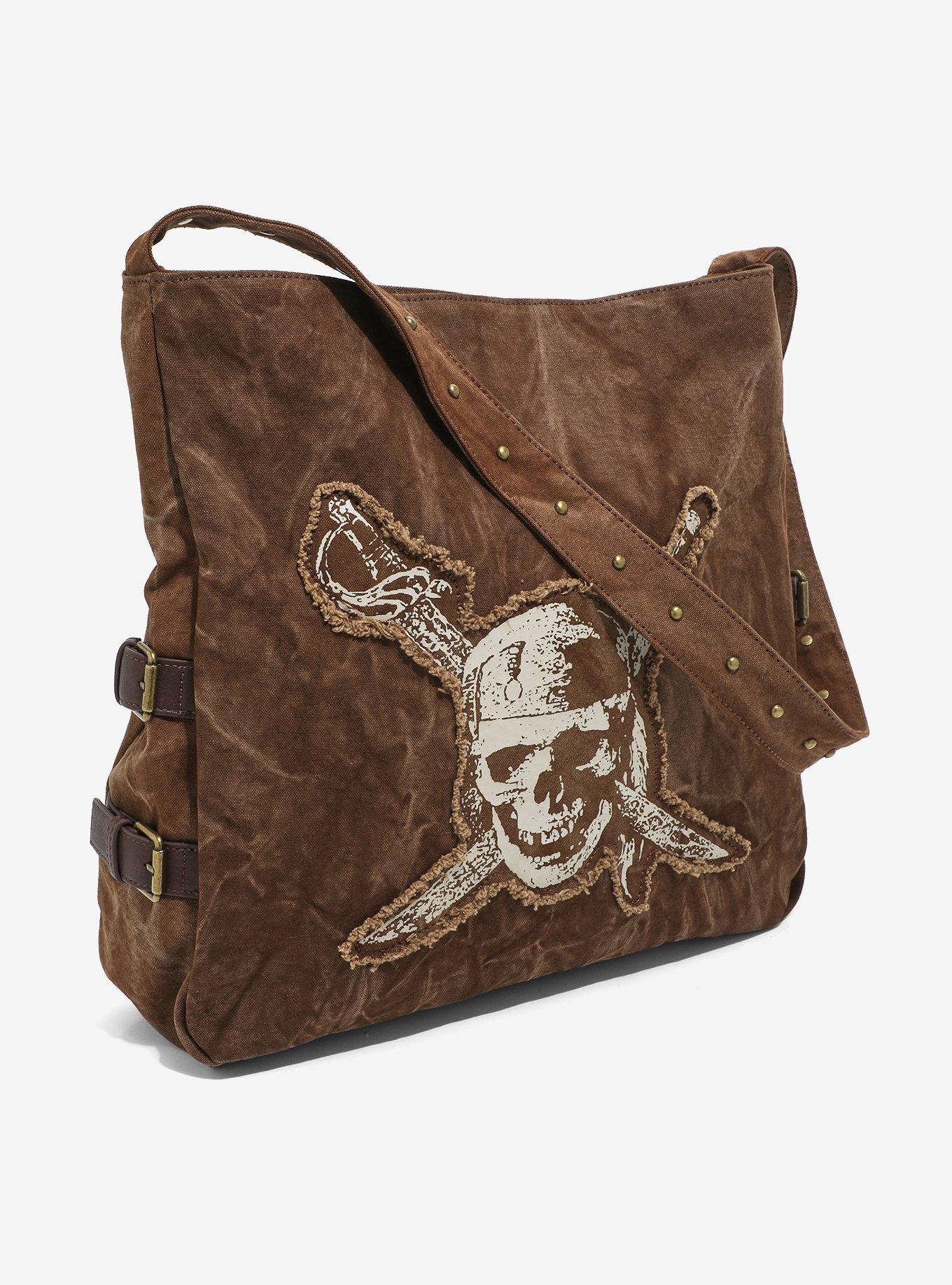 Her Universe Disney Pirates Of The Caribbean Skull Messenger Bag, , hi-res