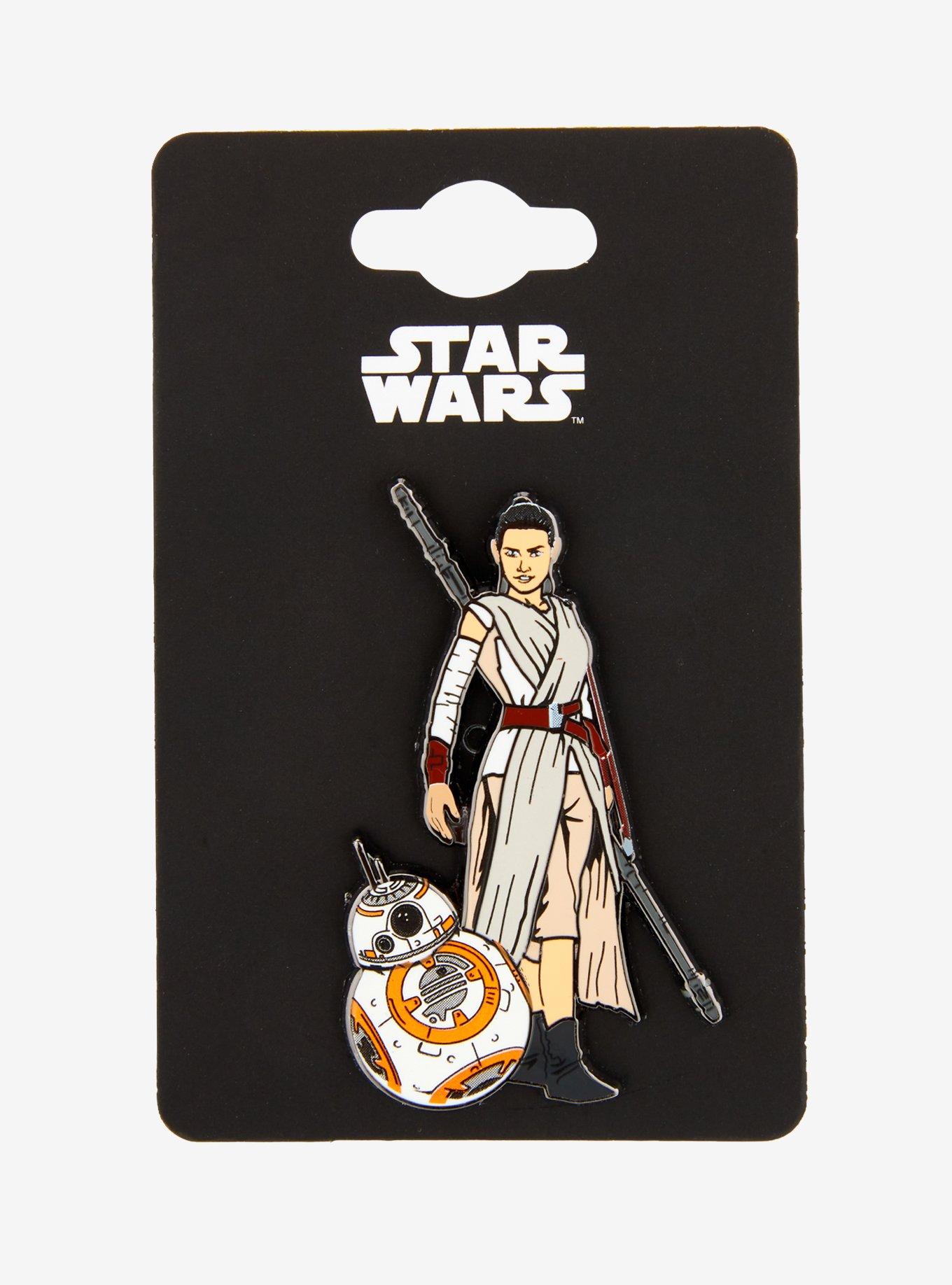 Star Wars Rey & BB-8 Enamel Pin, , hi-res