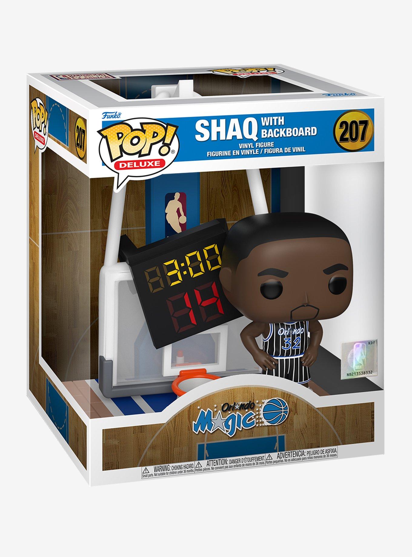 Funko NBA Orlando Magic Pop! Deluxe Shaq With Backboard Vinyl Figure, , hi-res