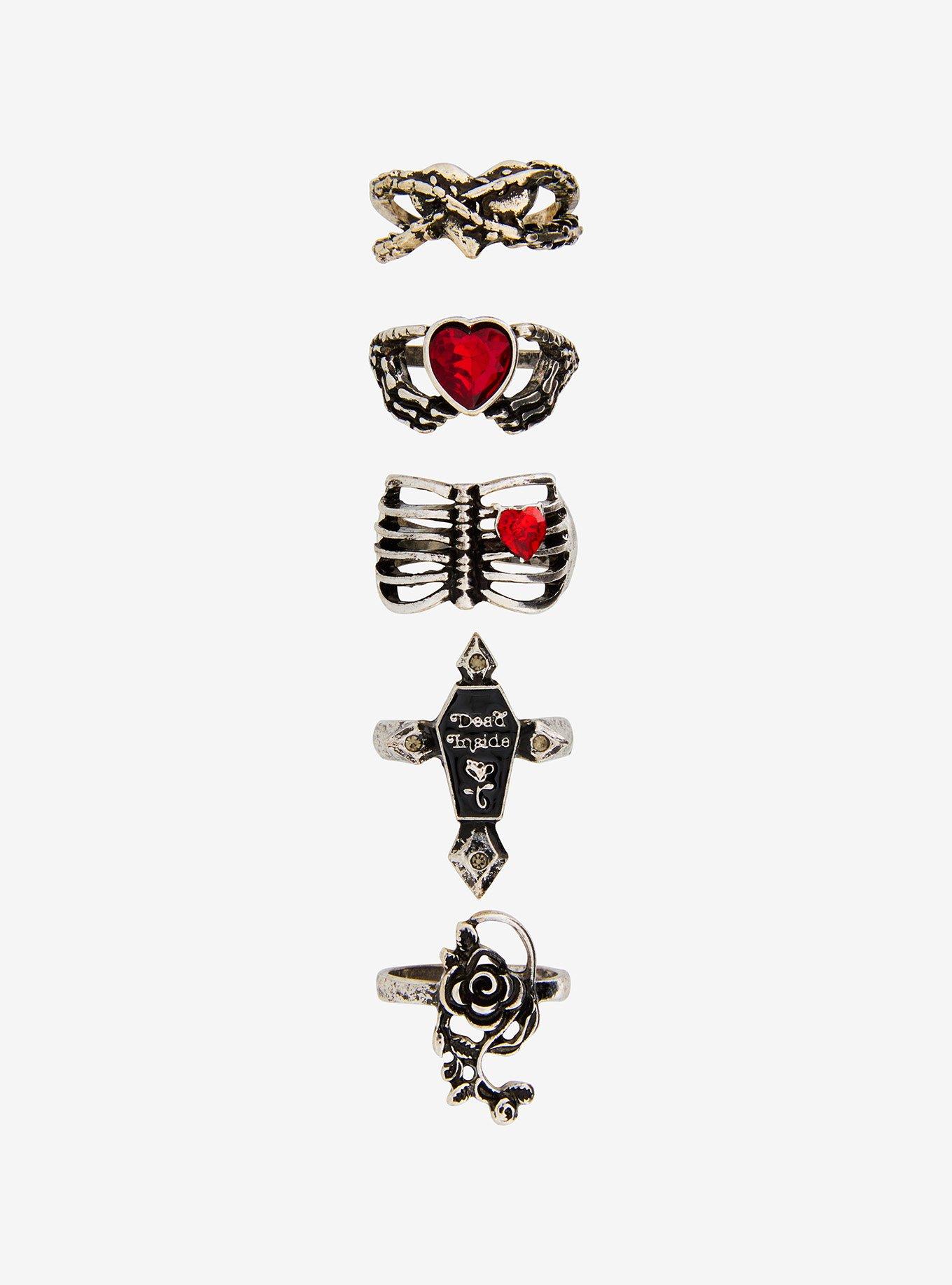 Skeleton Jewels Ring Set, , hi-res