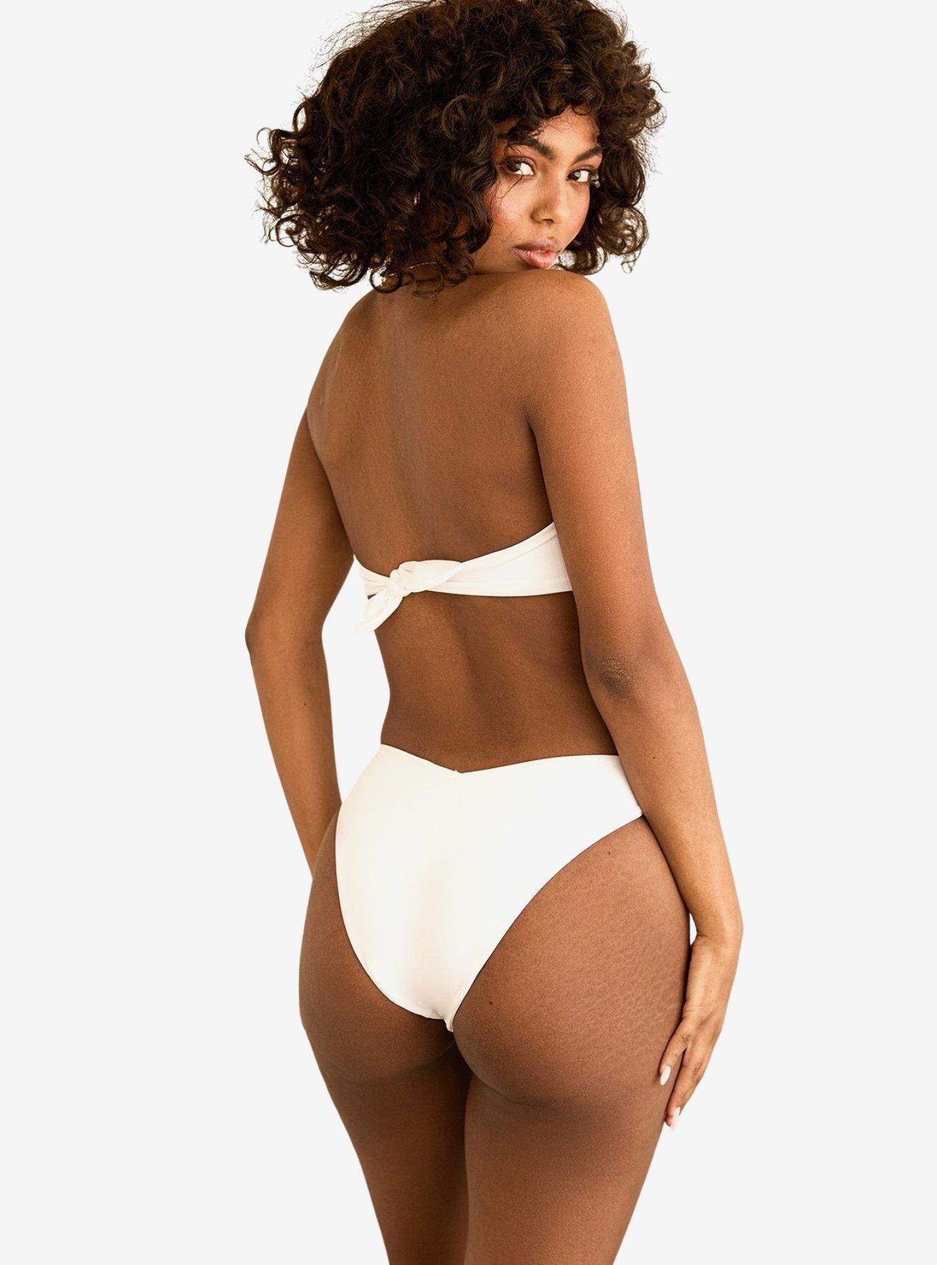 Dippin' Daisy's Hudson Bandeau Swim Top White, BRIGHT WHITE, alternate