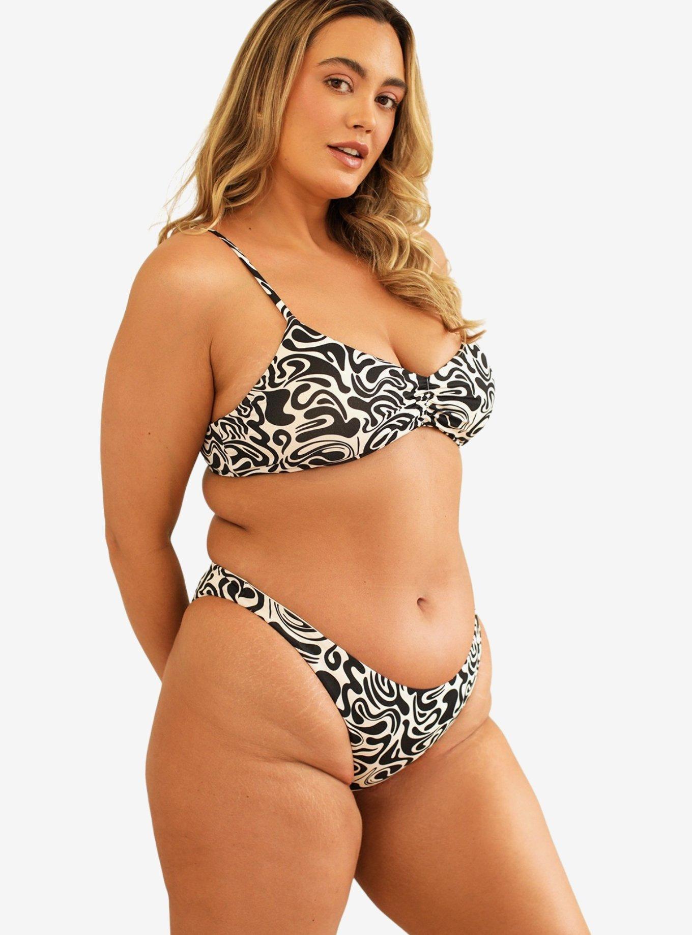 Dippin' Daisy's Britney Bandeau Swim Top Mustang Wave, , hi-res