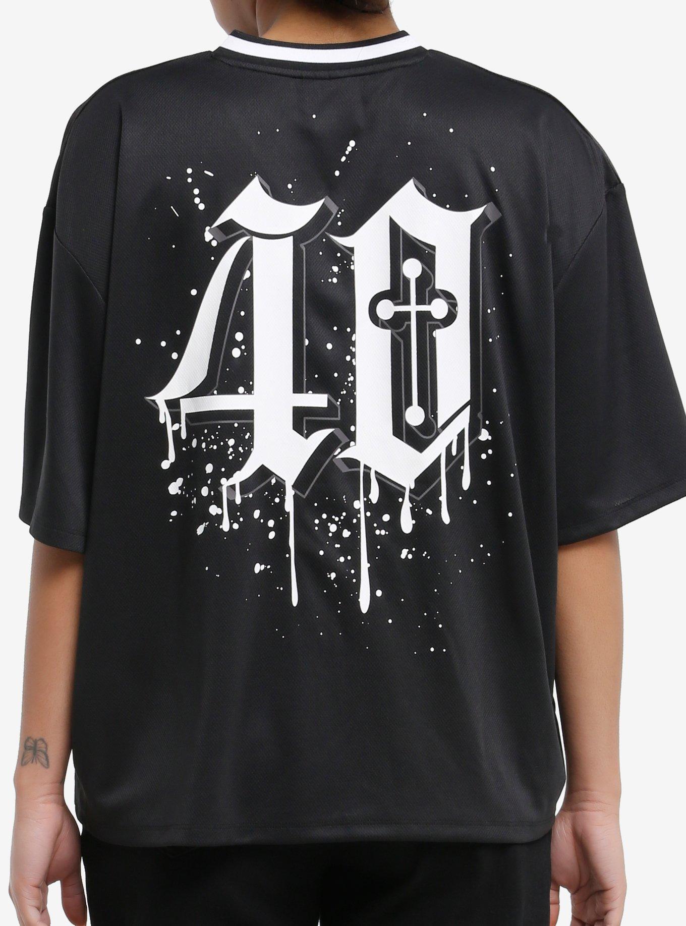 Death Note Ryuk Girls Oversized Jersey Top, , hi-res