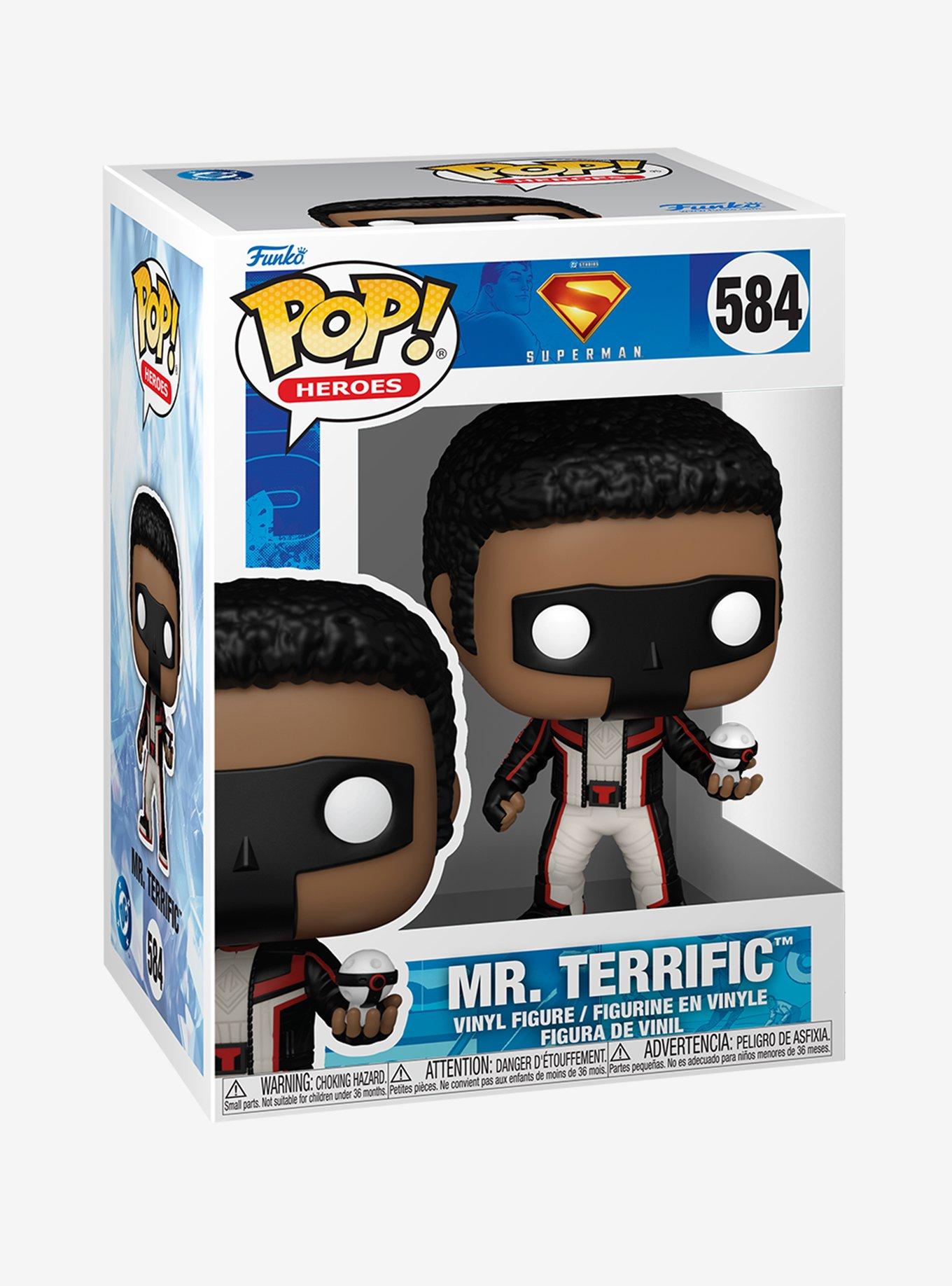 Funko DC Comics Superman Pop! Heroes Mr. Terrific Vinyl Figure, , hi-res