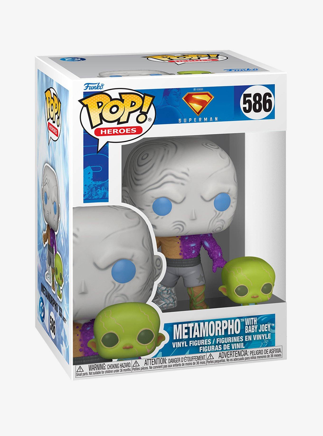 Funko DC Comics Superman Pop! Heroes Metamorpho With Baby Joey Vinyl Figure Set, , hi-res