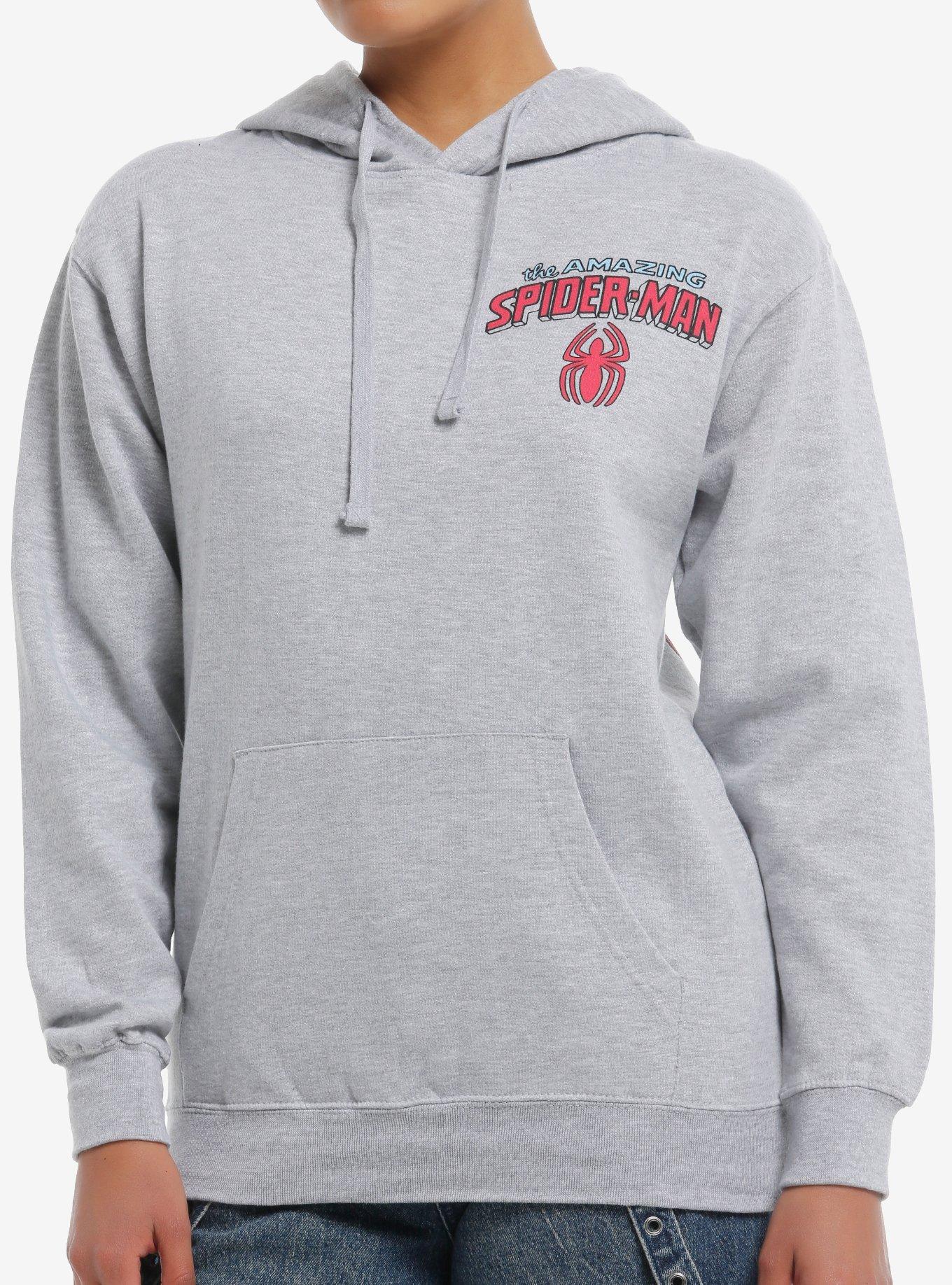 Marvel The Amazing Spider-Man Comic Panels Girls Hoodie, , hi-res