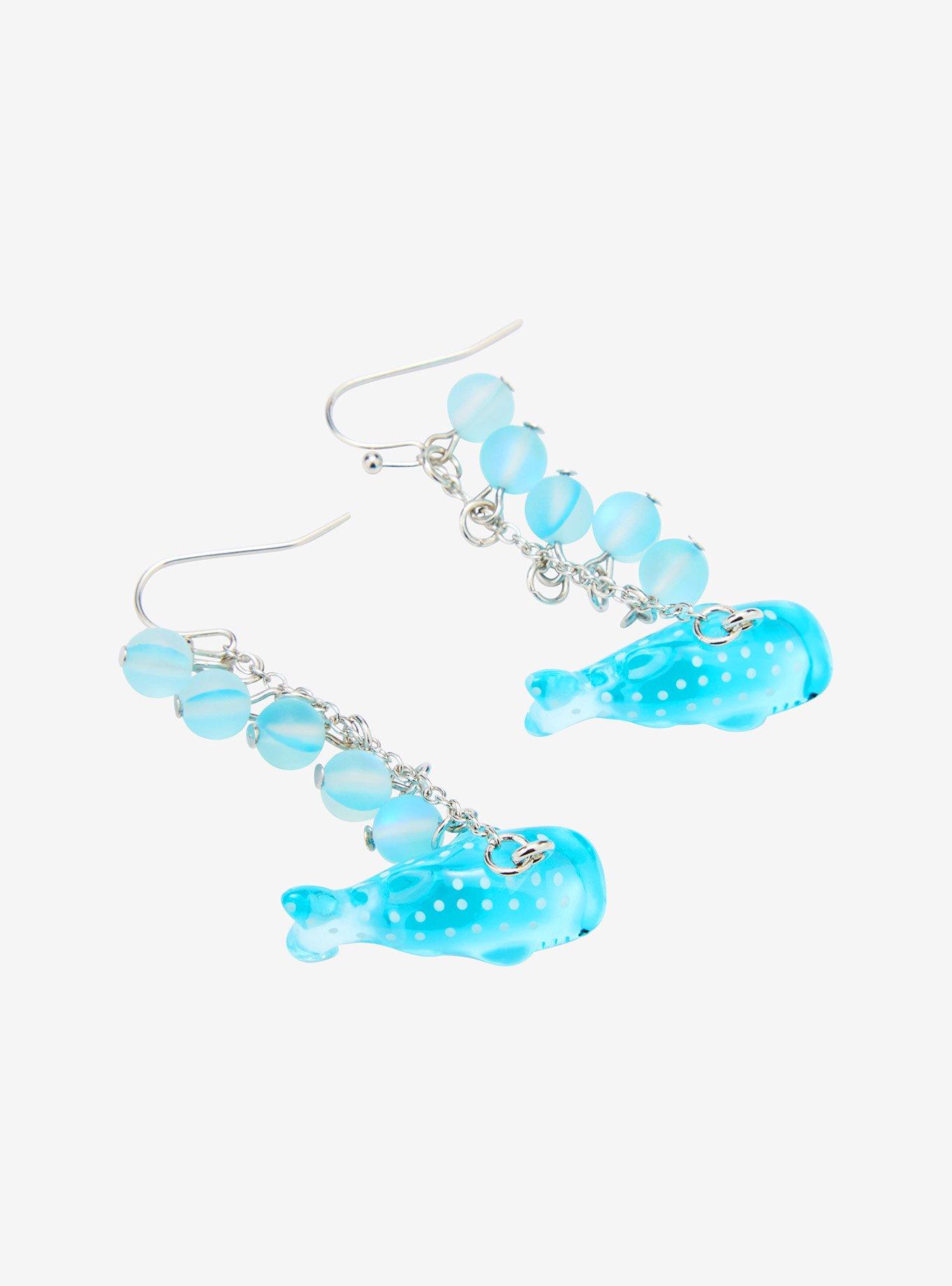 Sweet Society Whale Shark Drop Earrings, , alternate