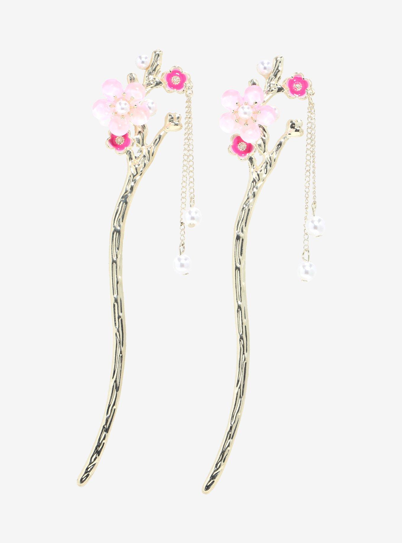 Sweet Society Sakura Branch Hair Stick Set, , hi-res
