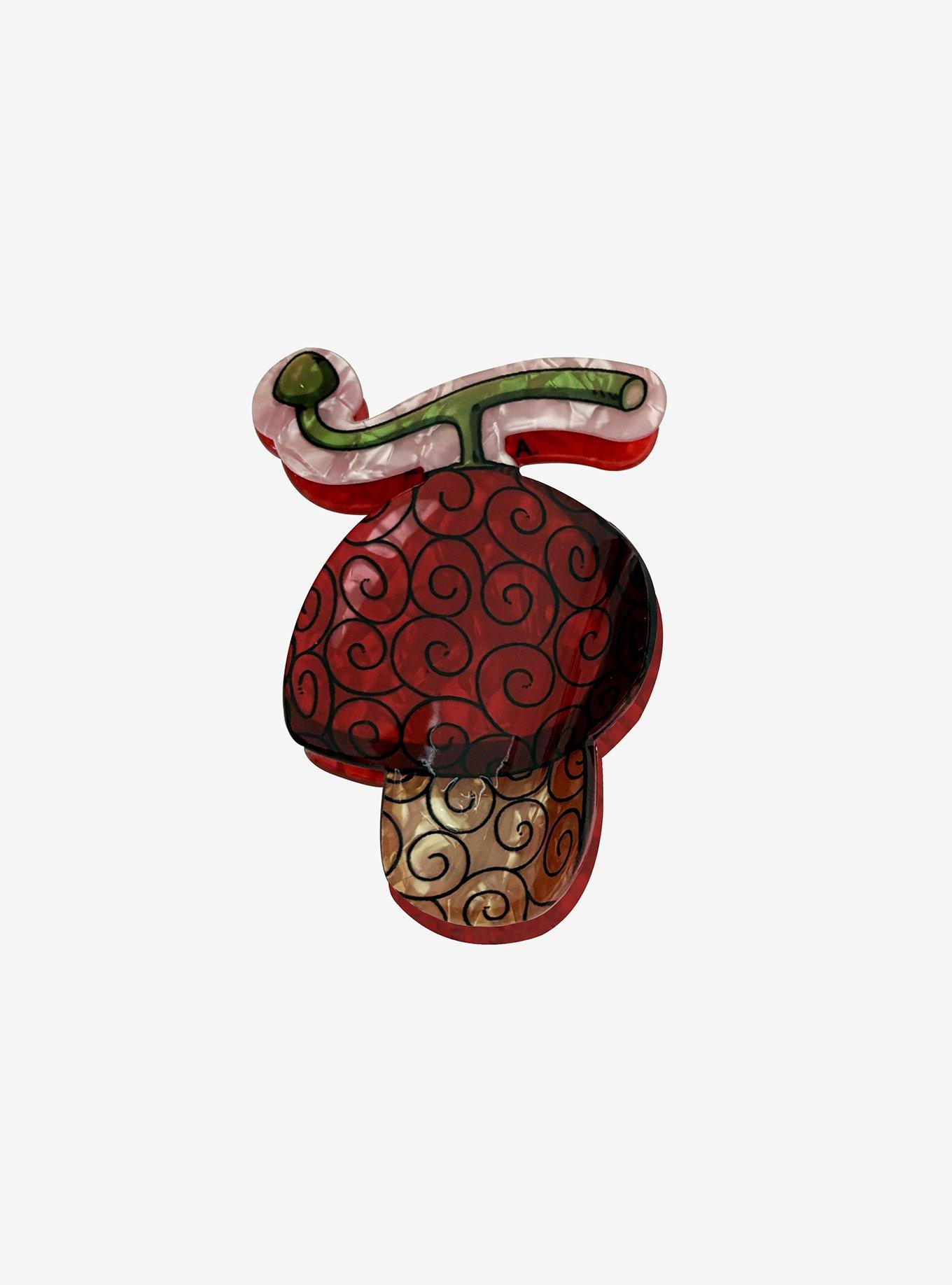 One Piece Human-Human Fruit Marble Claw Hair Clip, , hi-res