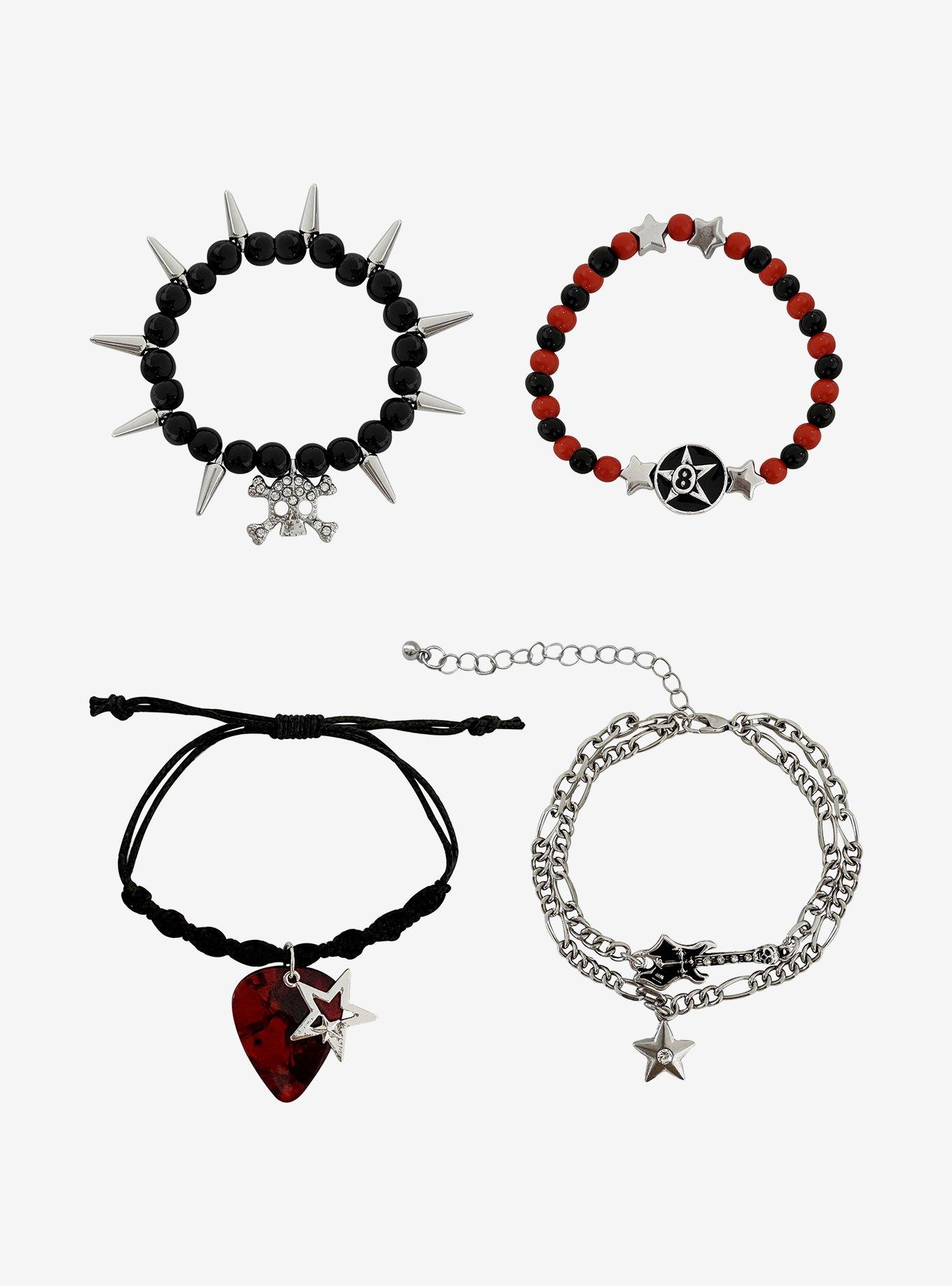 Skull Star 8-Ball Bracelet Set, , hi-res