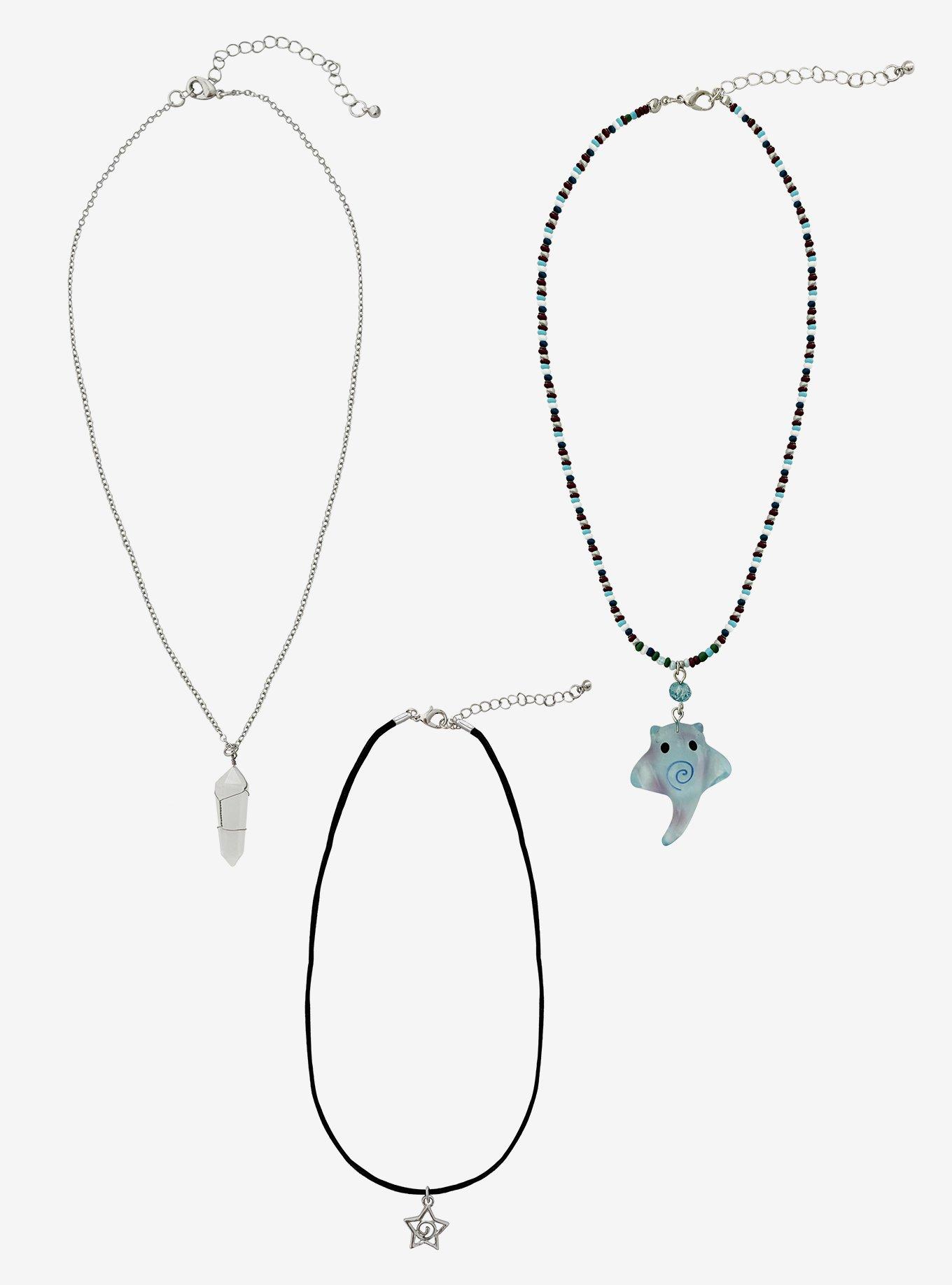 Sweet Society Manta Ray Crystal Necklace Set, , hi-res