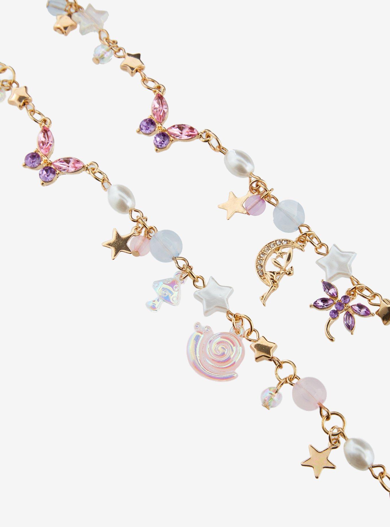 Thorn & Fable Fairy Cottage Best Friend Charm Bracelet Set, , alternate