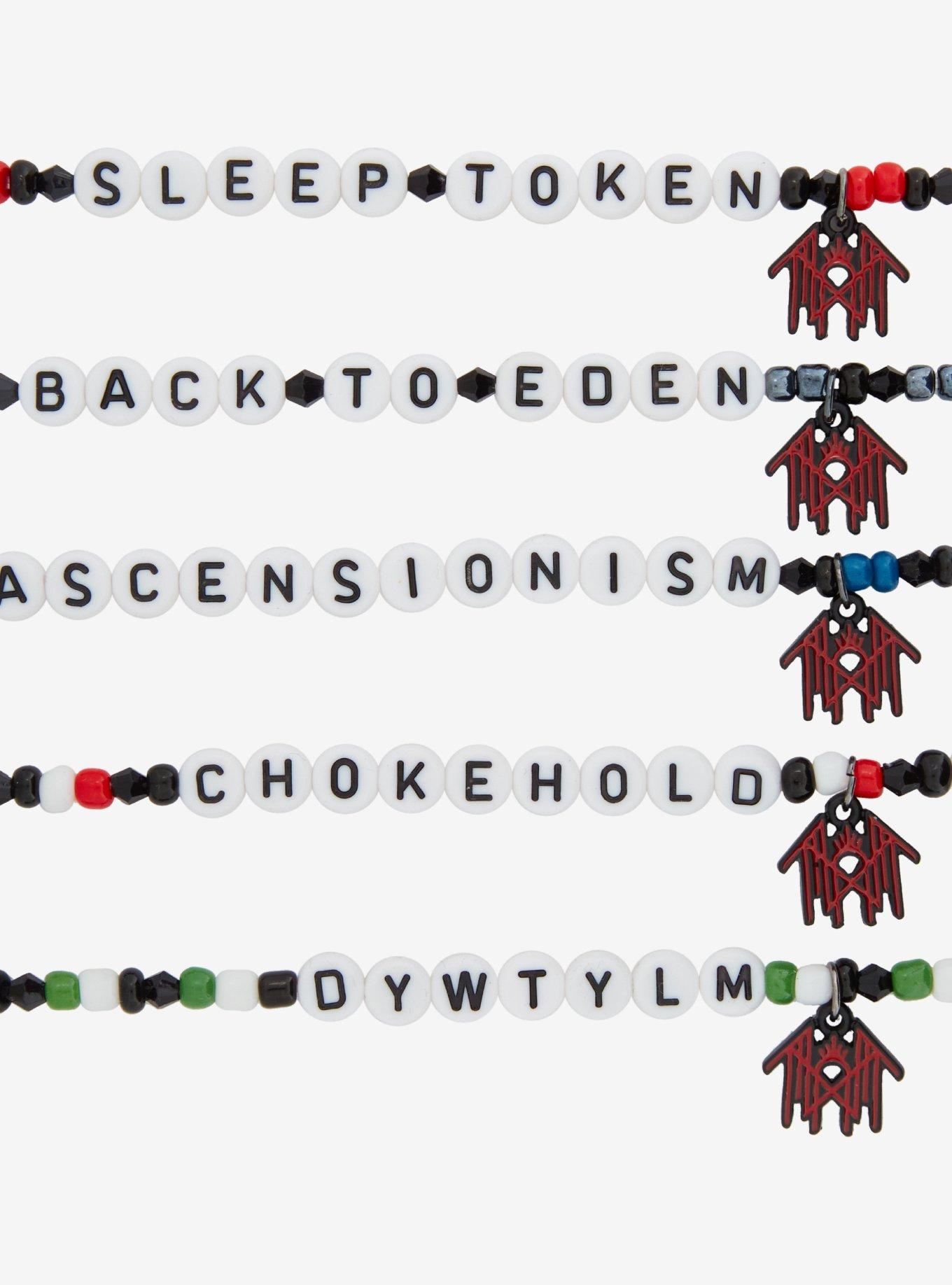 Sleep Token Songs Bead Bracelet Set, , alternate