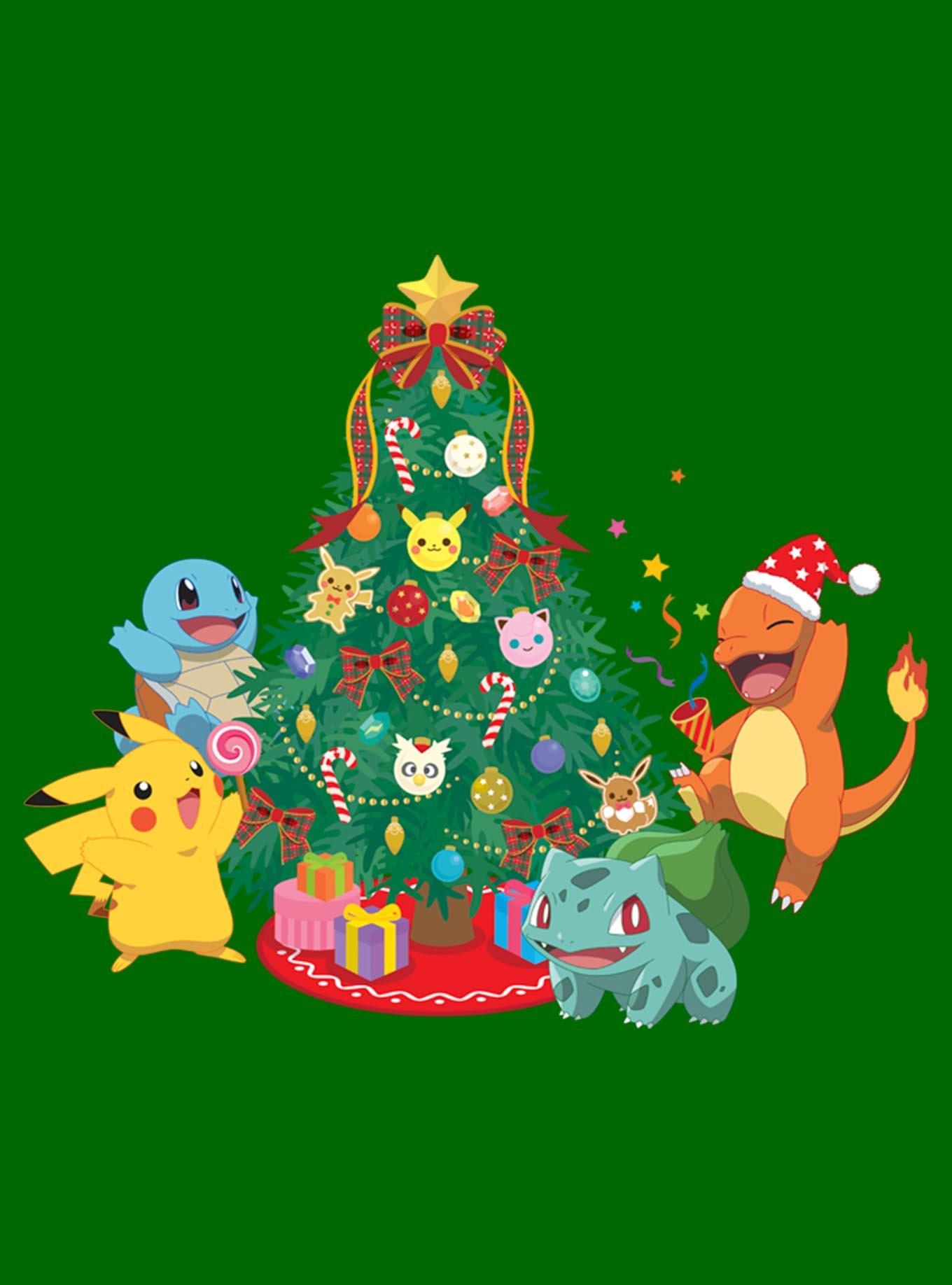 Pokemon Christmas Tree Sweatshirt, , hi-res