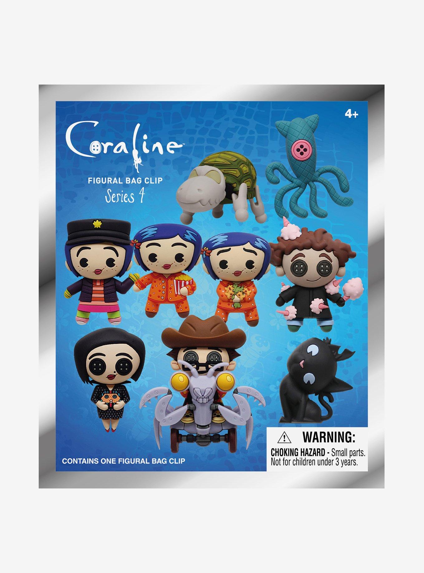 Coraline 15th Anniversary Character Blind Bag Figural Bag Clip, , hi-res