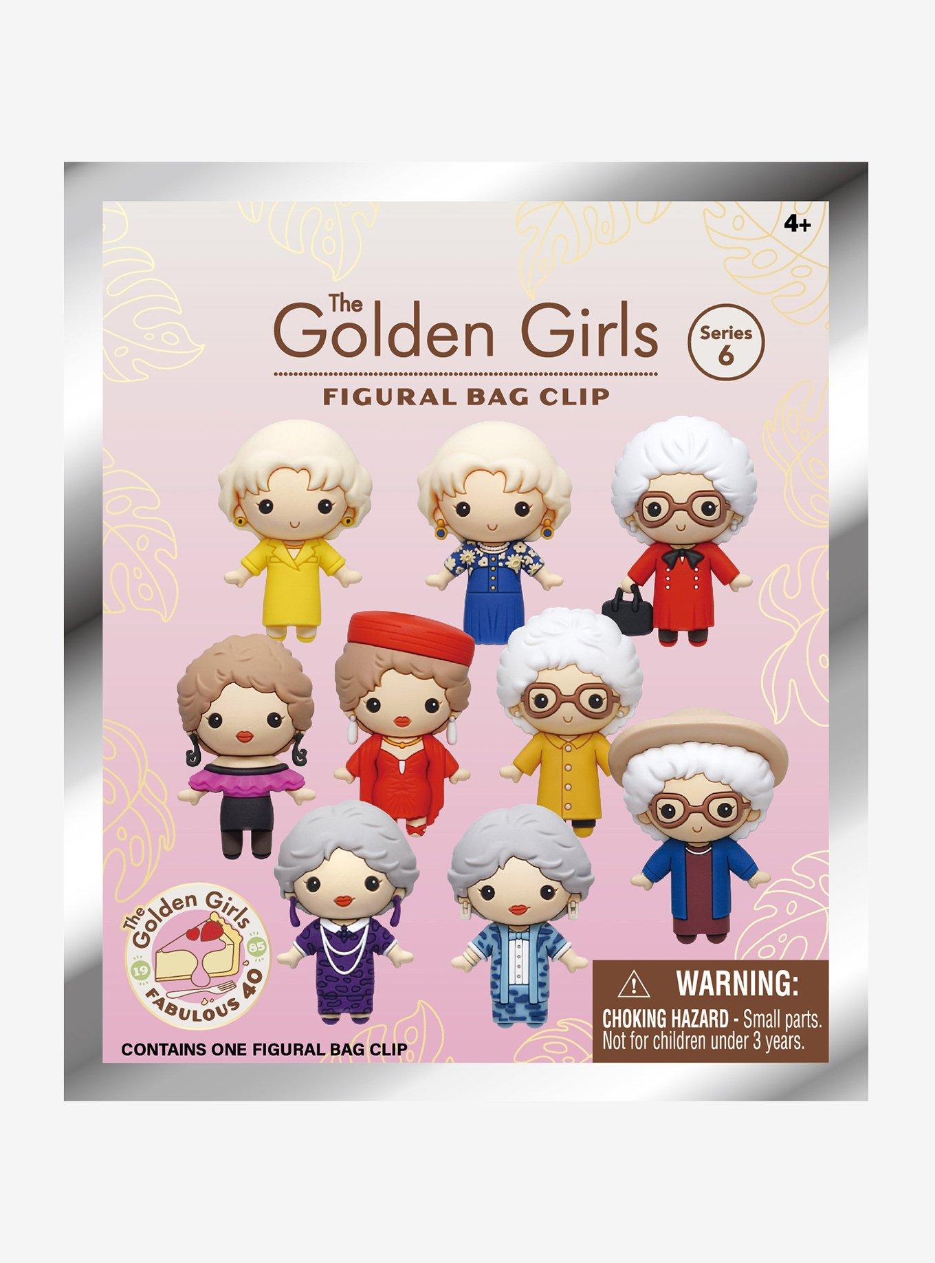 Golden Girls Character Blind Bag Figural Bag Clip, , hi-res
