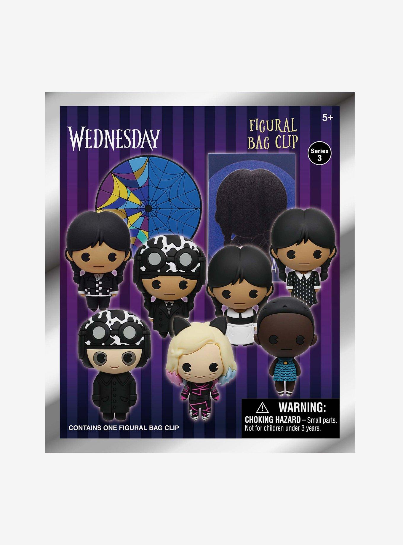 Wednesday Character Blind Bag Figural Bag Clip, , hi-res
