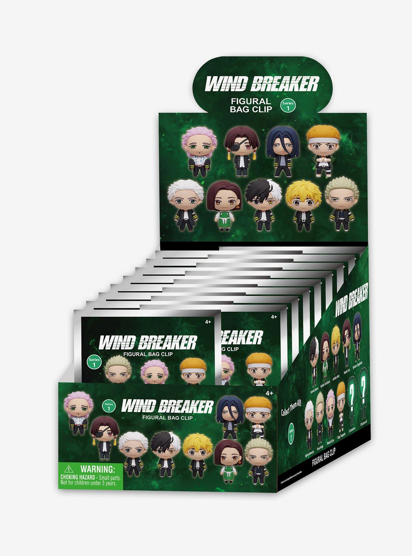 Wind Breaker Series 1 Blind Bag Figural Bag Clip, , alternate