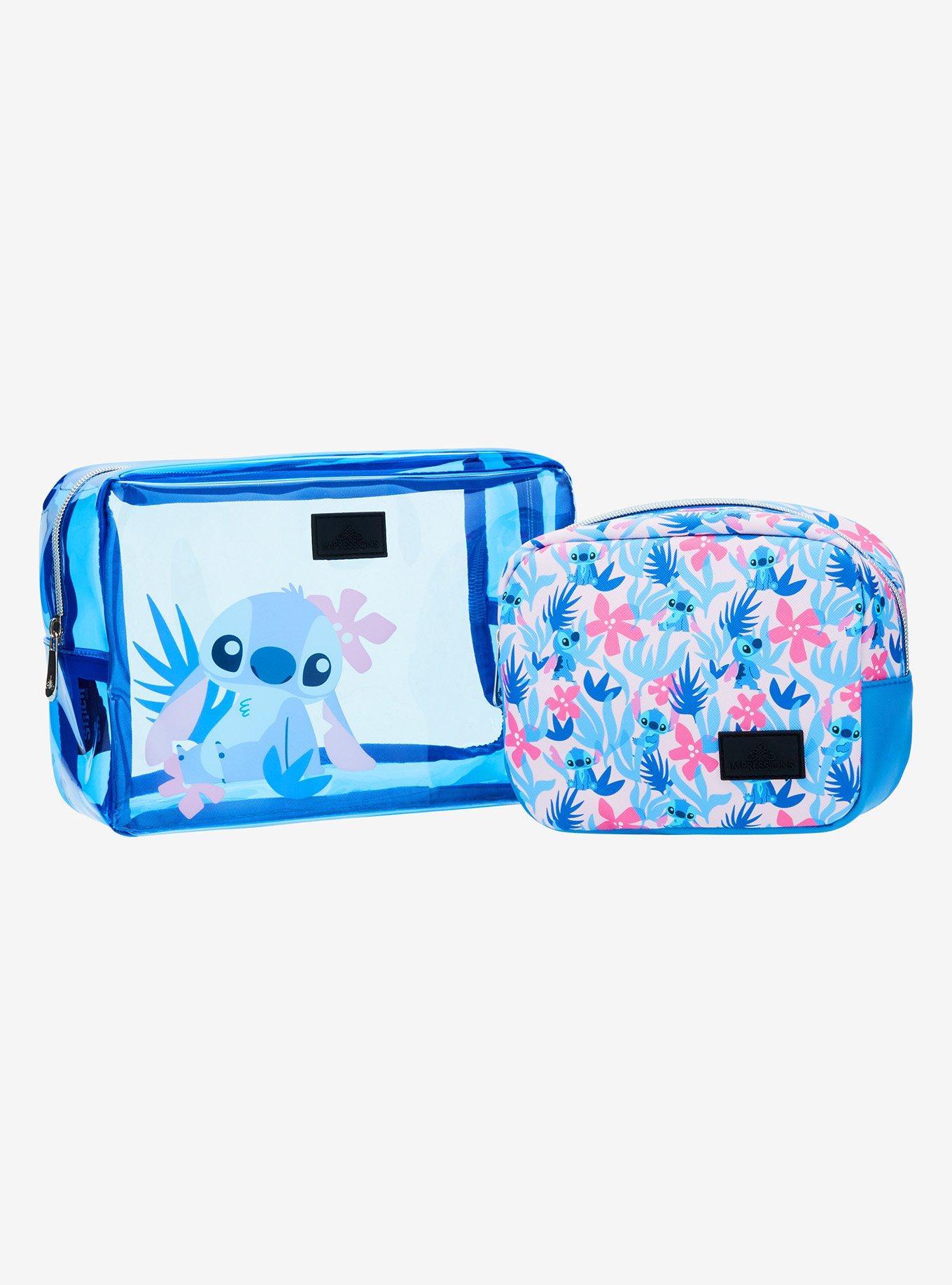 Disney Lilo & Stitch Floral Stitch Cosmetic Bag Set, , alternate