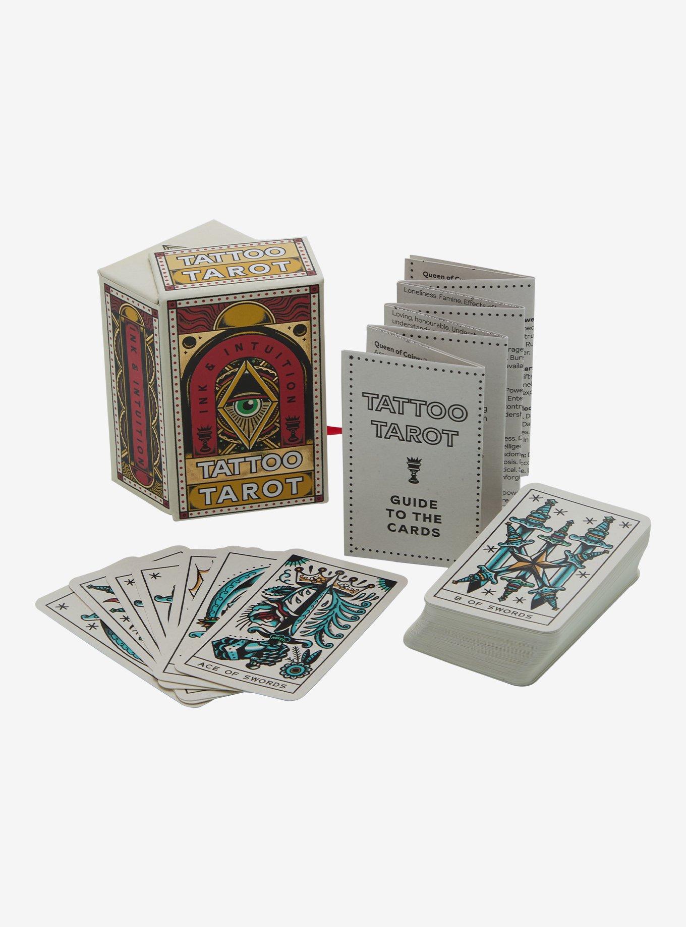 Ink & Intuition Tattoo Tarot Mini Deck & Guide, , alternate