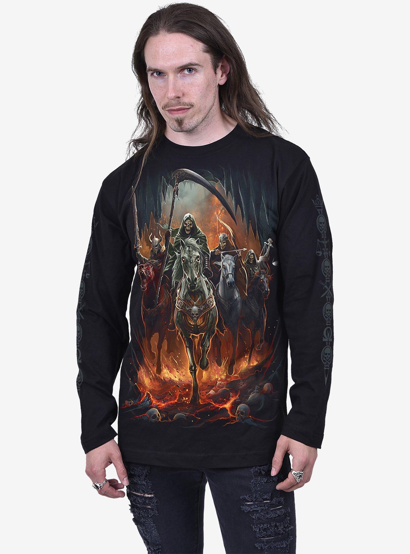 Spiral Revelation Long Sleeve T-Shirt, , hi-res