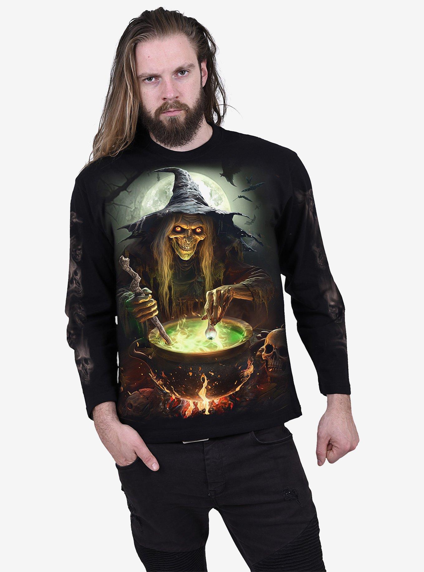 Spiral Witch's Brew Long Sleeve T-Shirt, , hi-res