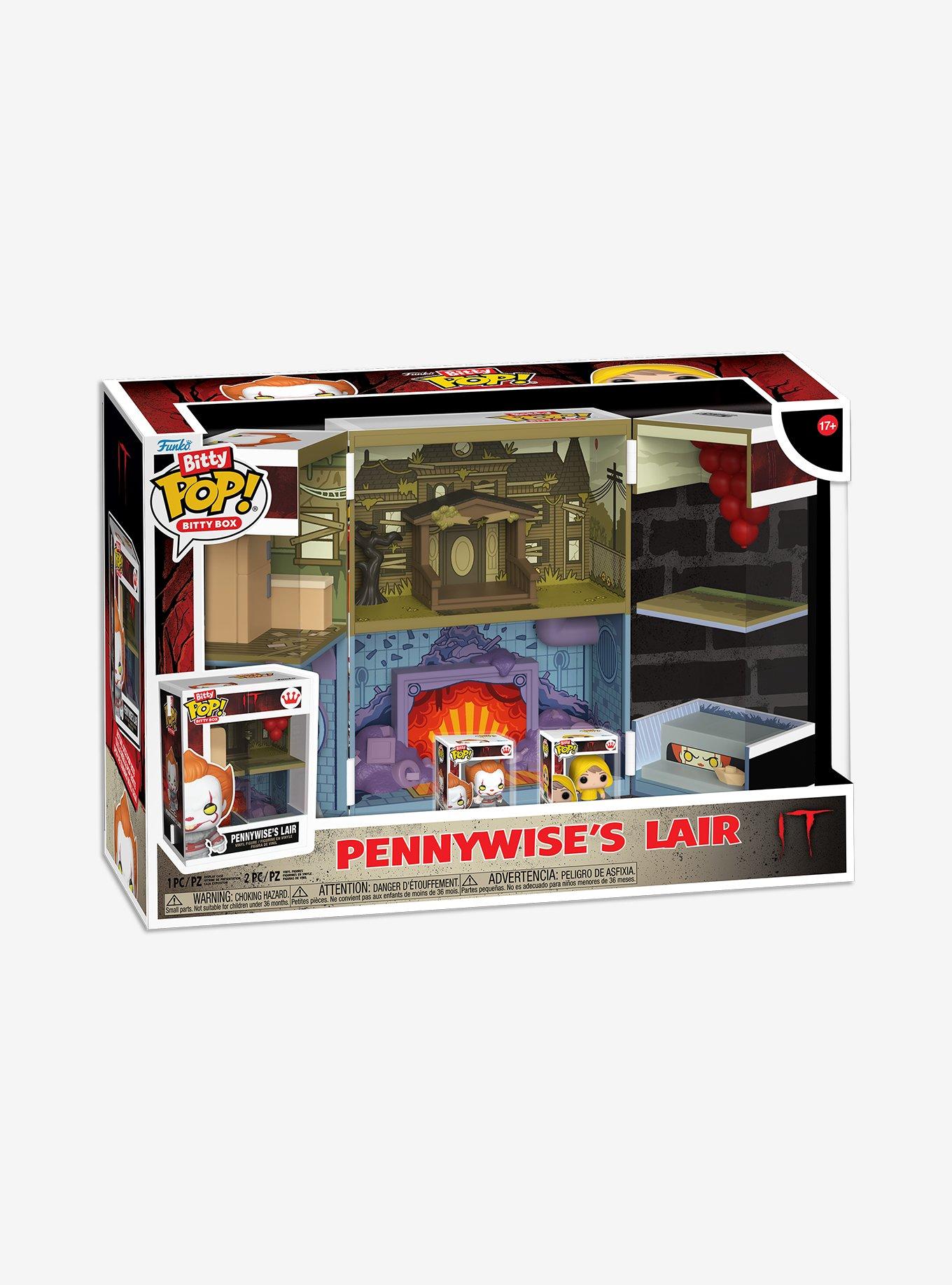 Funko IT Bitty Pop! Box Pennywise’s Lair Vinyl Set, , hi-res