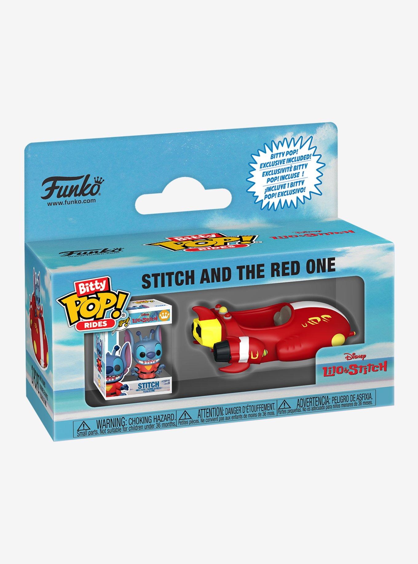 Funko Disney Lilo & Stitch Bitty Pop! Rides Stitch And The Red One Vinyl Figure Set, , hi-res
