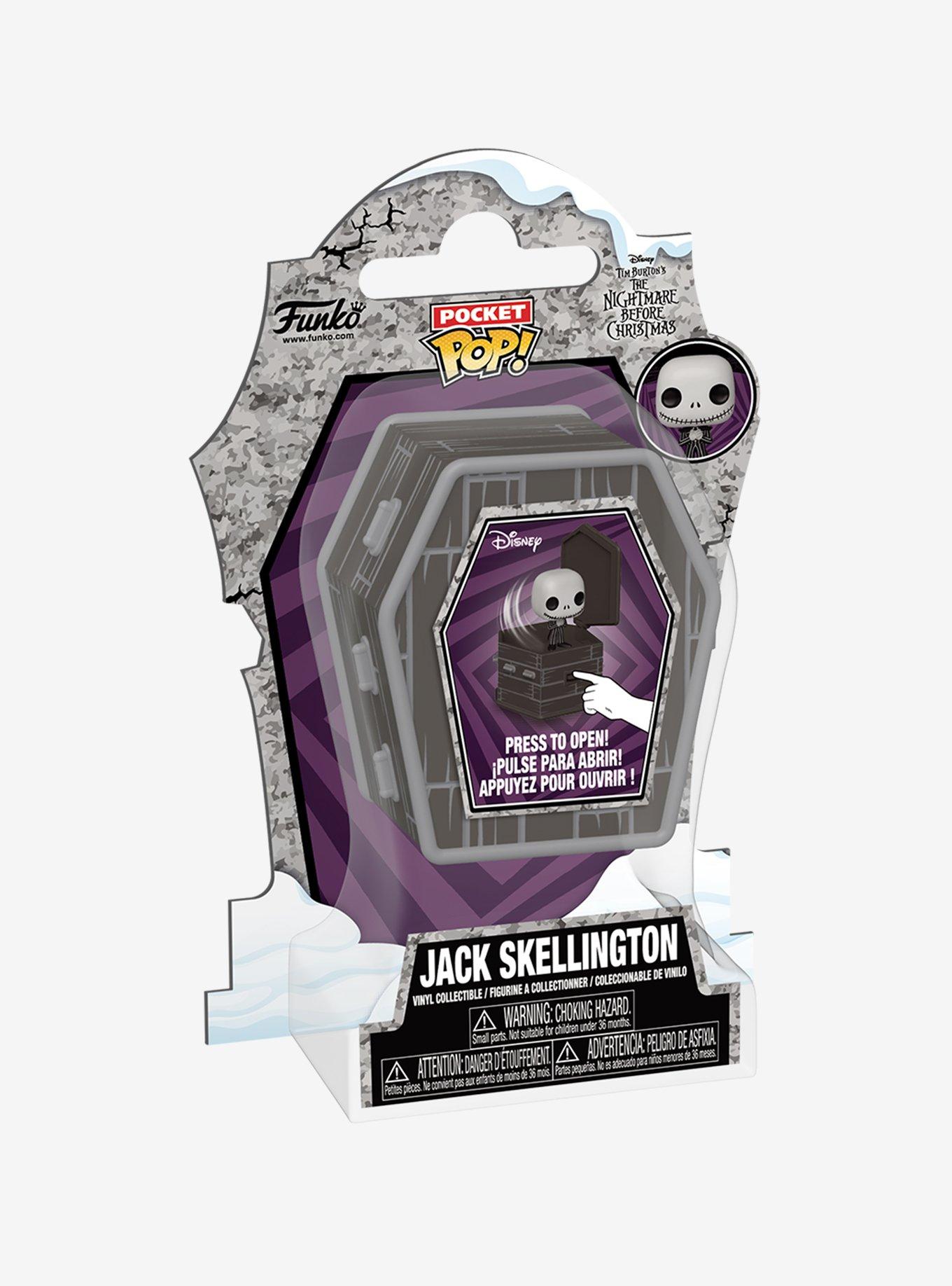 Funko The Nightmare Before Christmas Pocket Pop! Jack Skellington Vinyl Popper, , hi-res