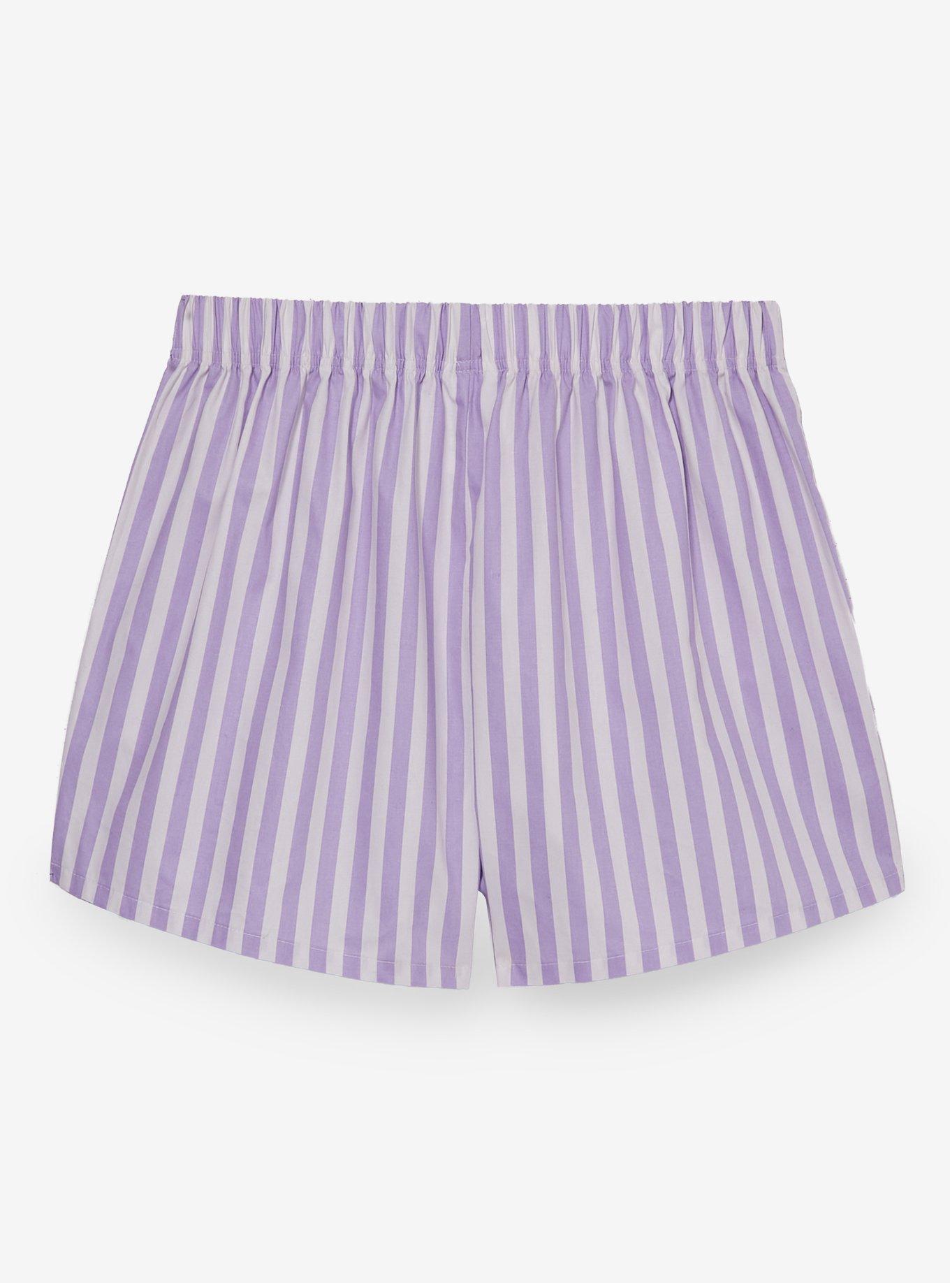 Sanrio Kuromi Striped Women's Boxer Shorts - BoxLunch Exclusive