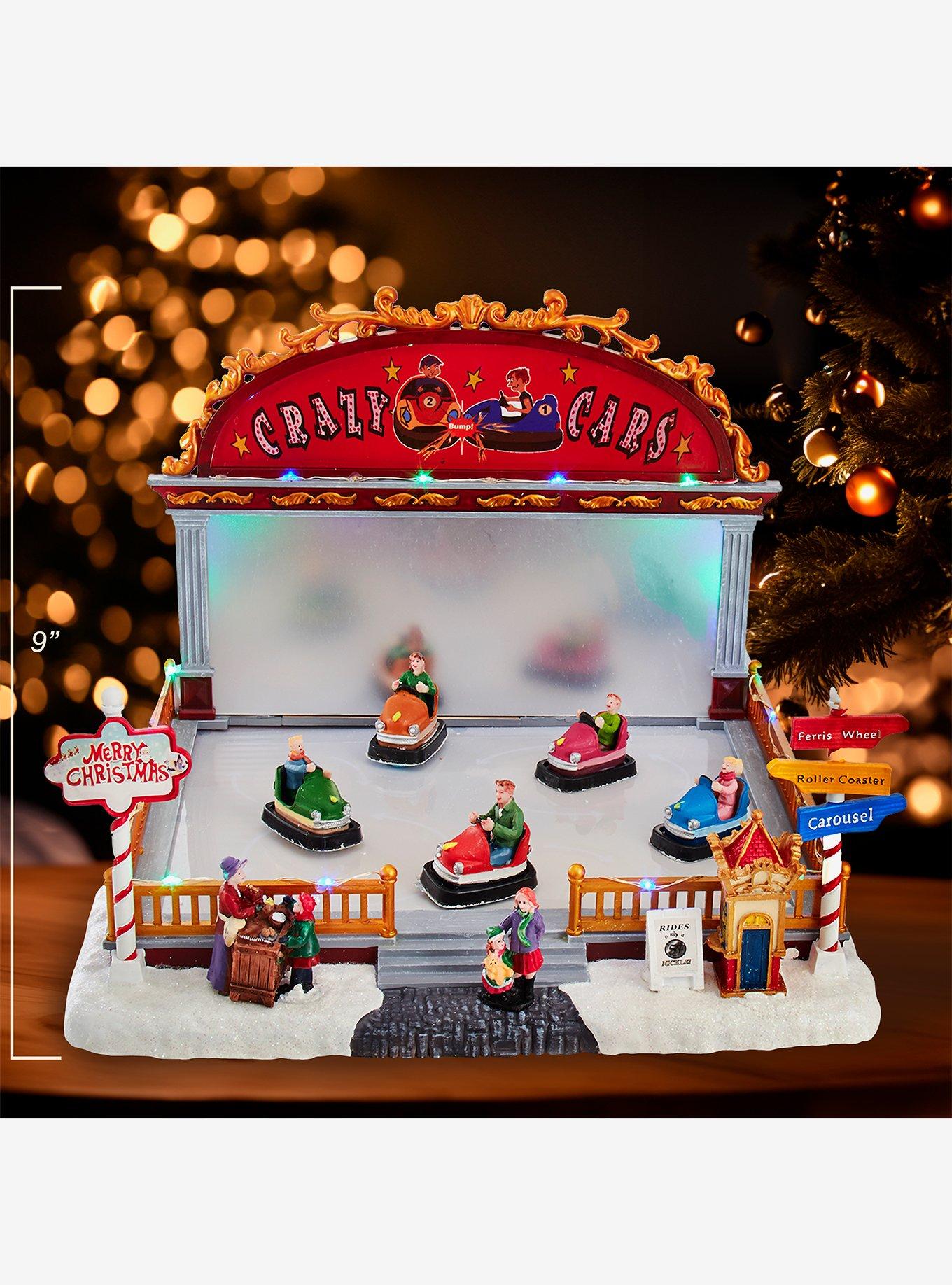 Bumper Cars LED Light-Up Musical Table Piece, , hi-res