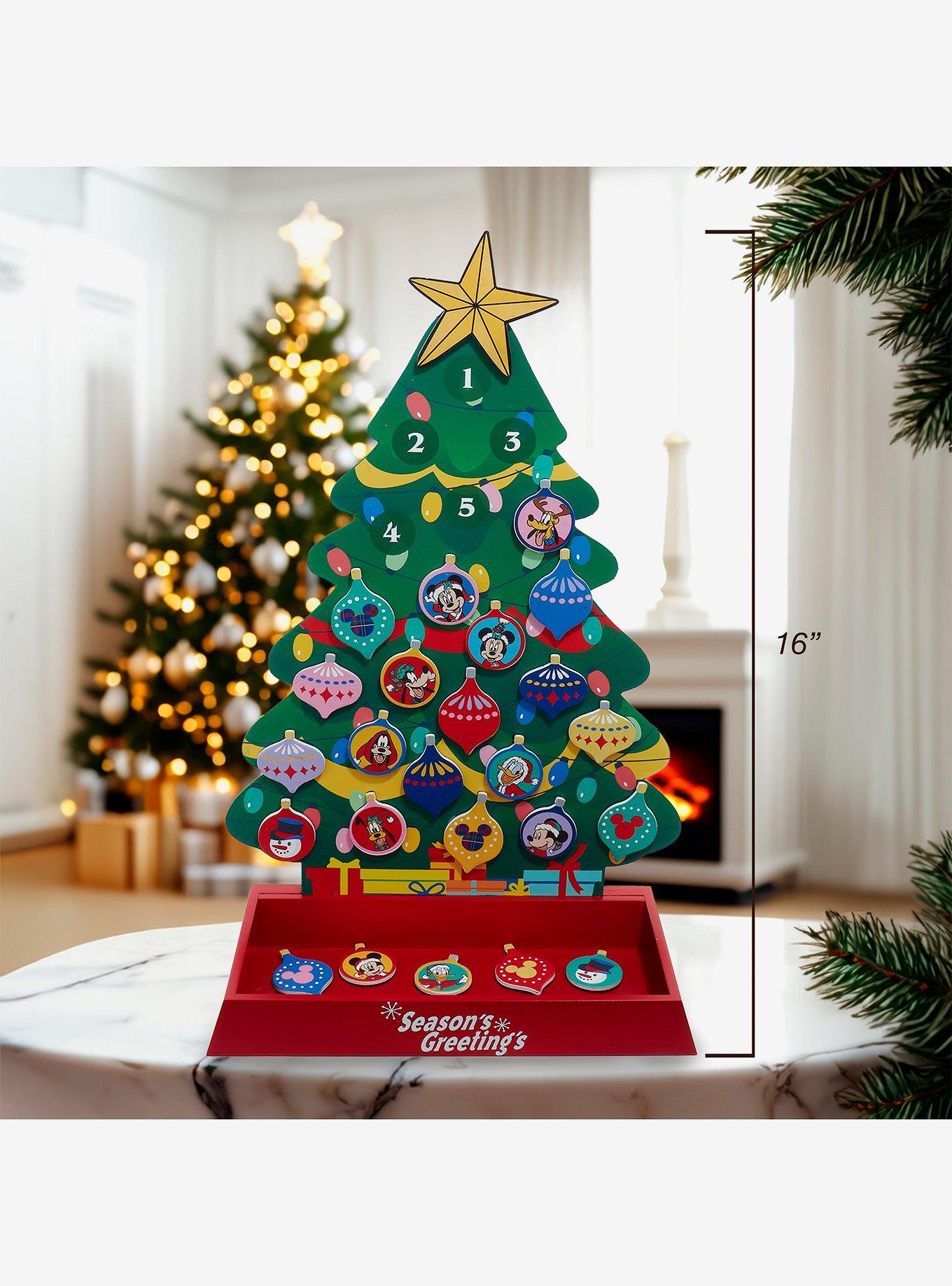 Disney Advent Tree with Magnetic Ornaments, , hi-res