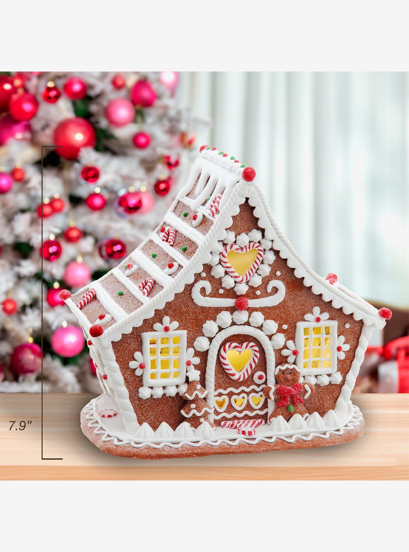 Gingerbread House LED Figure, , hi-res