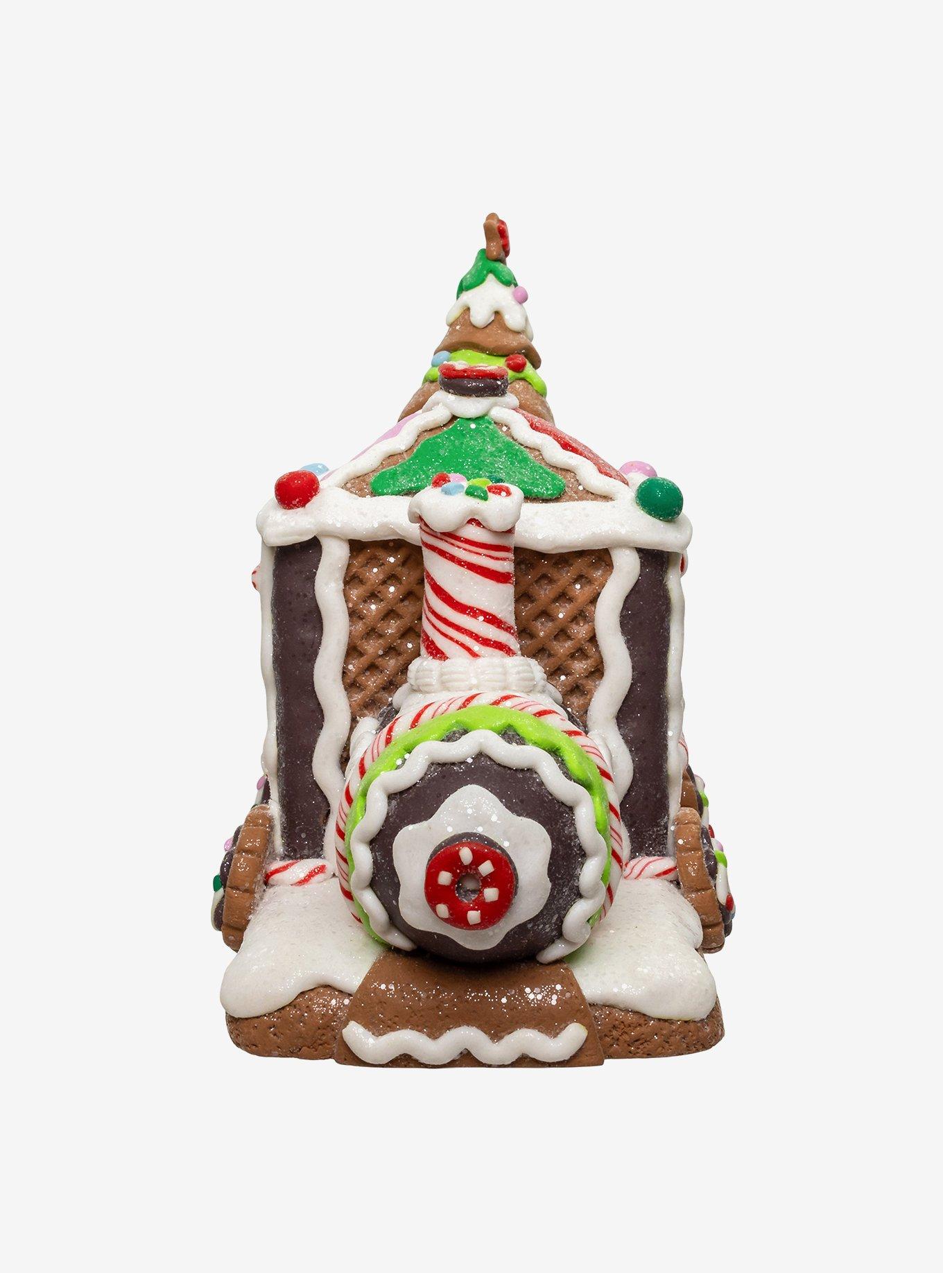 Gingerbread Train With Tree LED Table Piece, , alternate