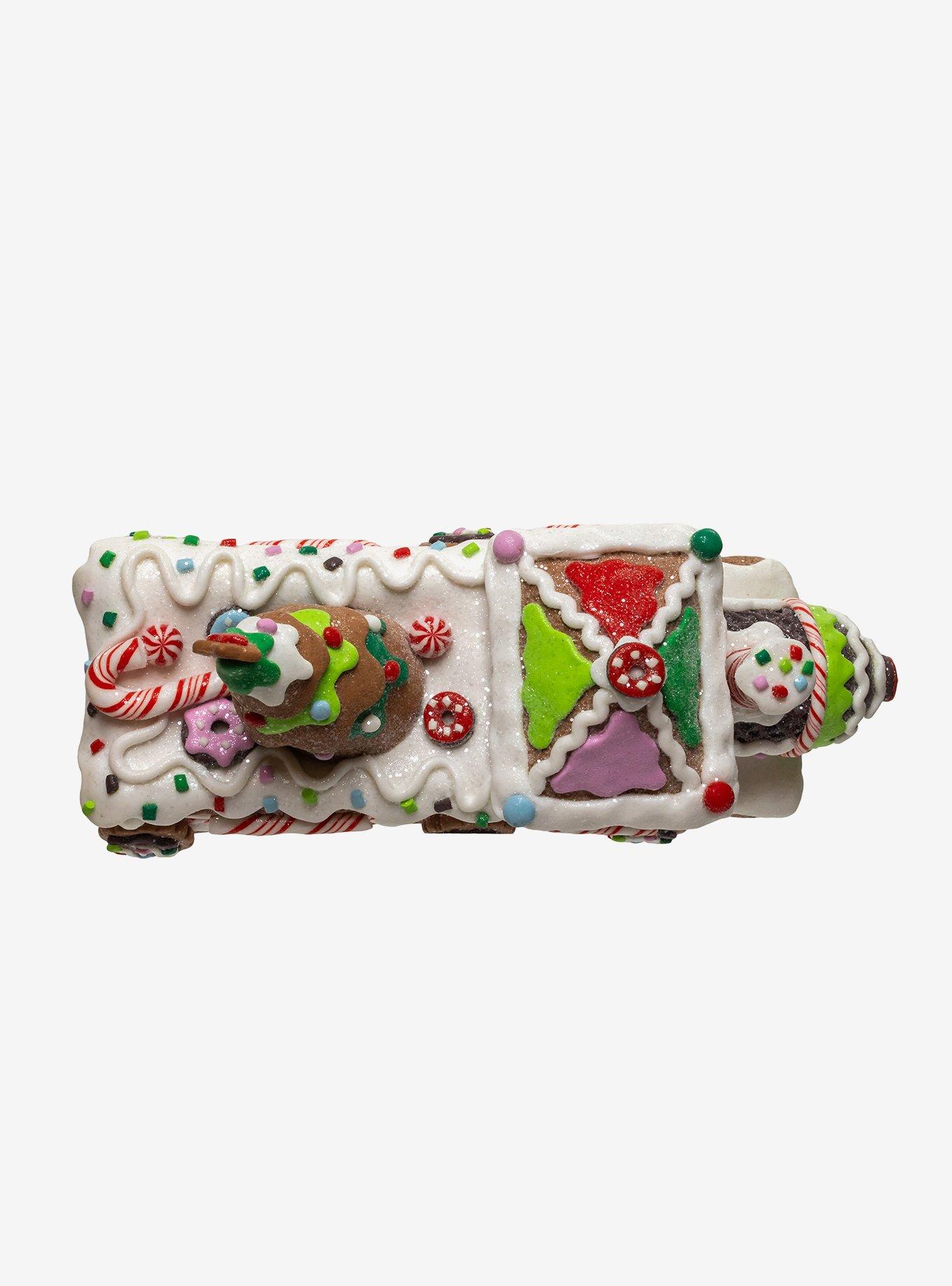 Gingerbread Train With Tree LED Table Piece, , alternate