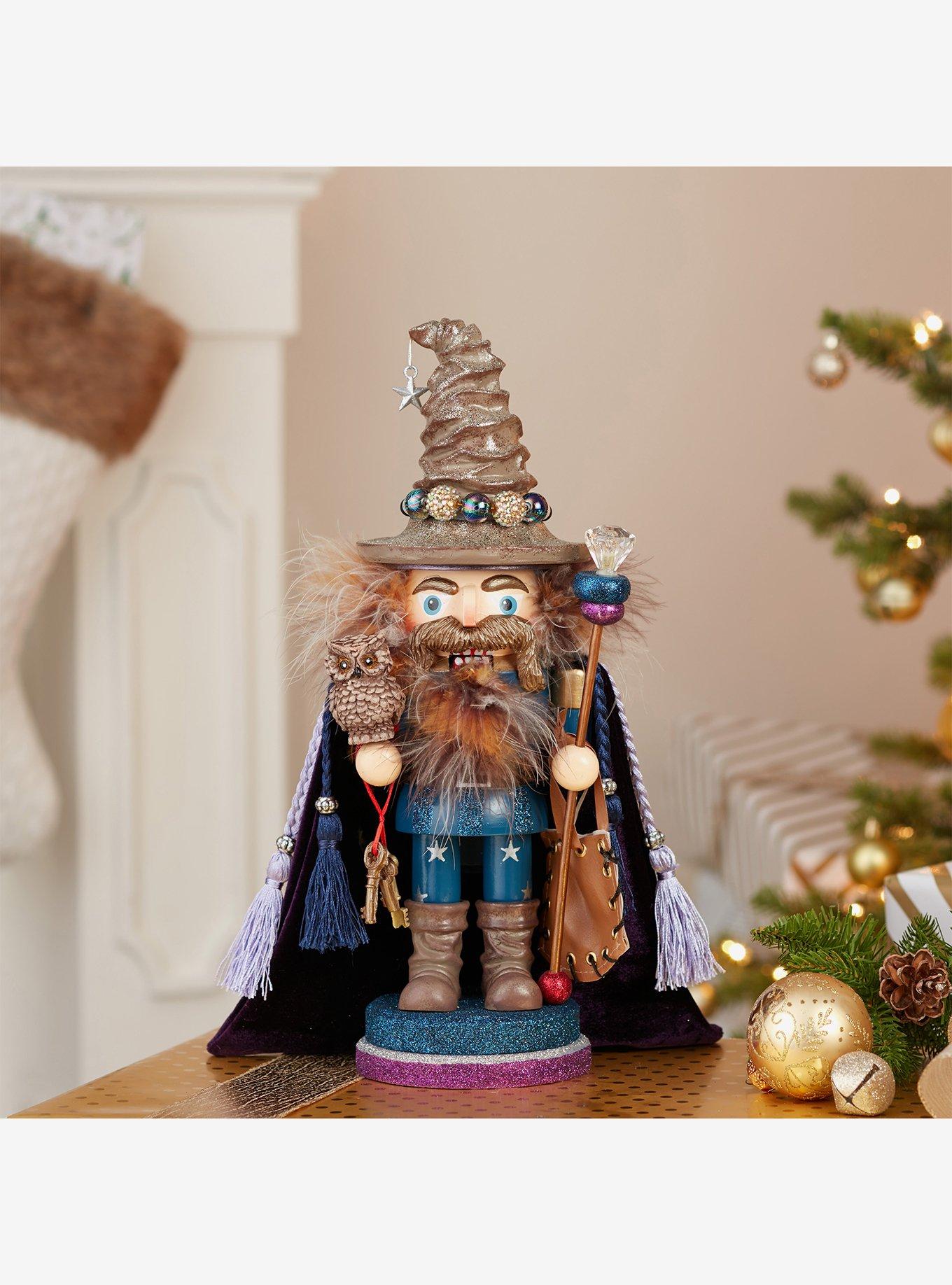 Hollywood Wizard Nutcracker with Owl, , hi-res