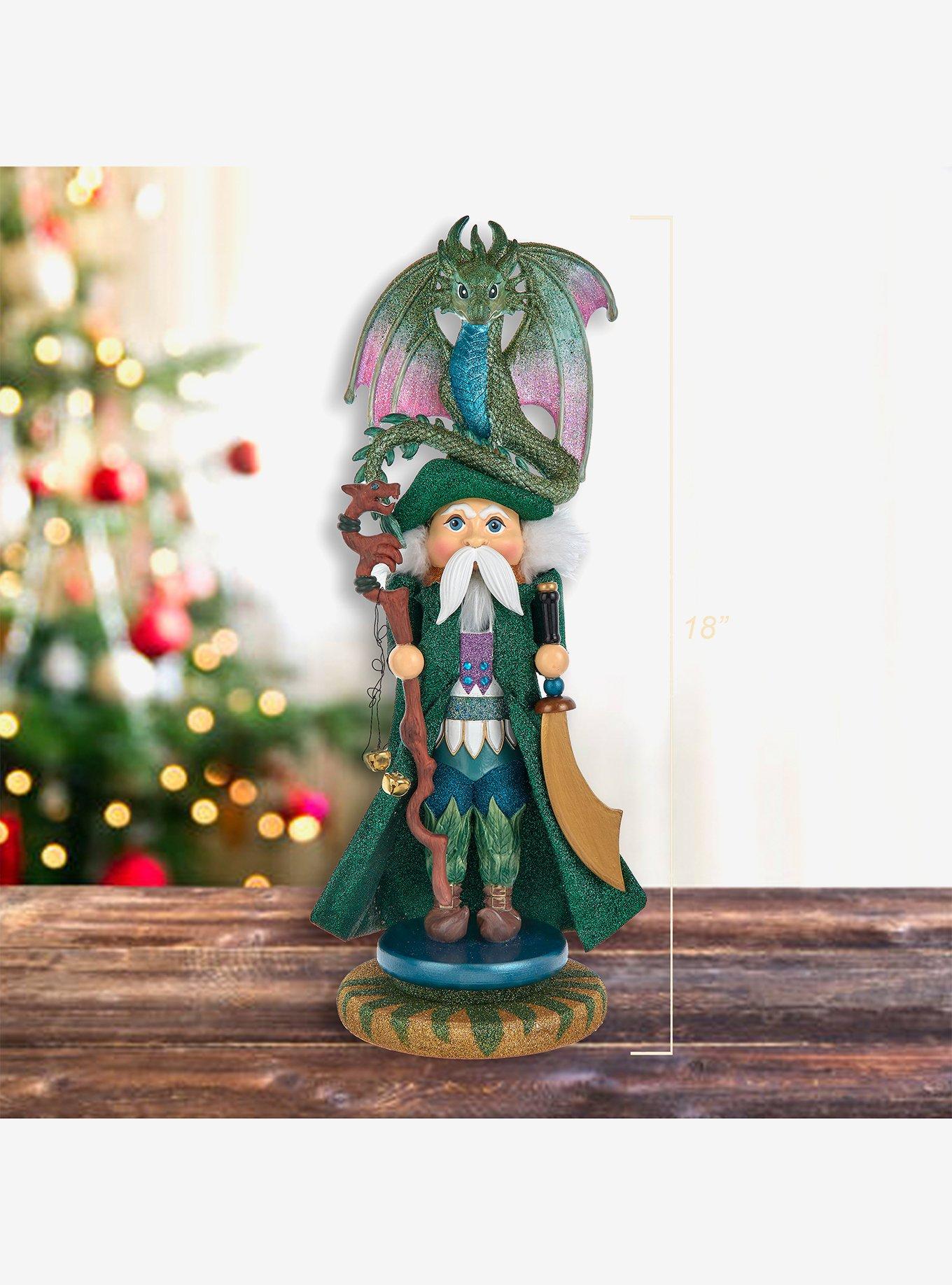 Hollywood Nutcrackers Wizard With Dragon, , hi-res