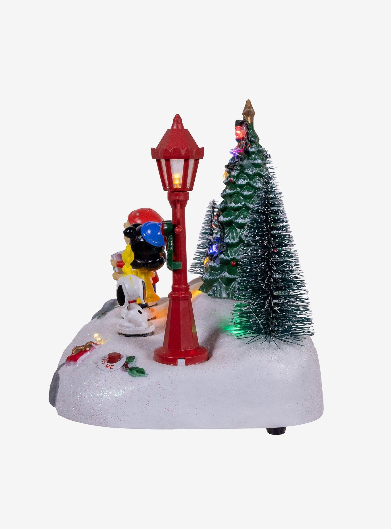 Peanuts Lighted Musical Carolers Table Piece, , alternate