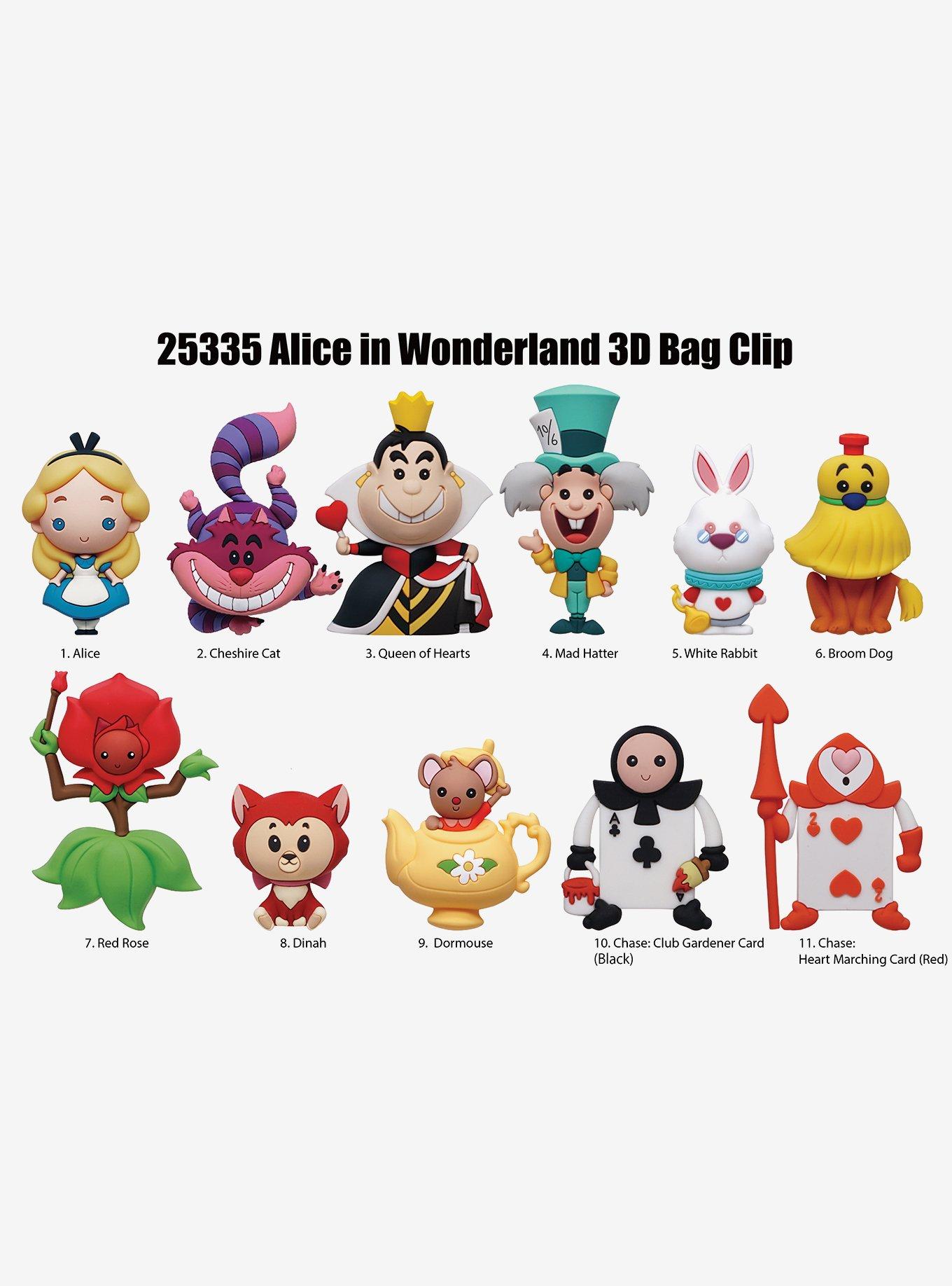 Disney Alice In Wonderland Characters Series 2 Blind Bag Figural Bag Clip, , alternate