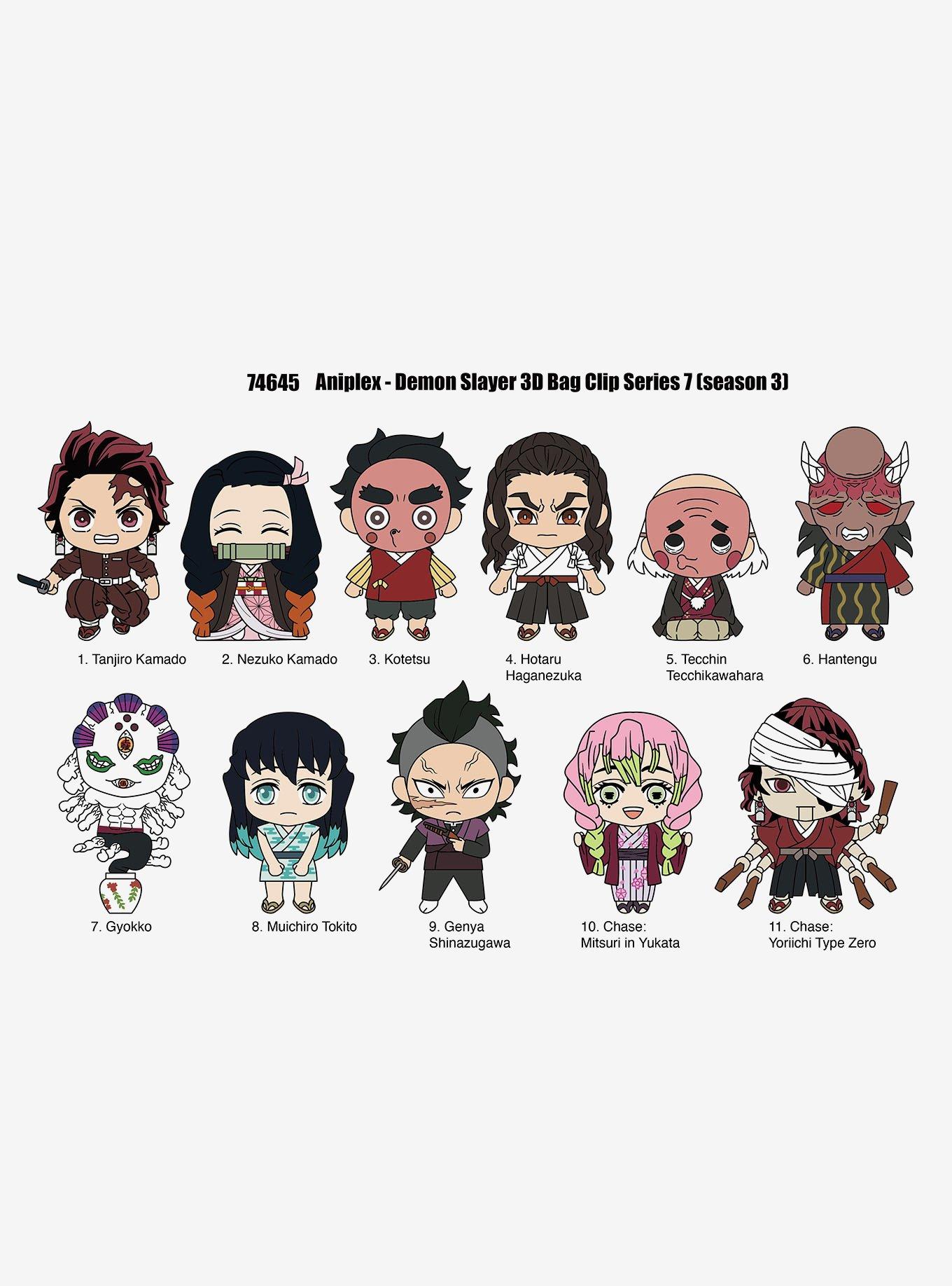 Demon Slayer: Kimetsu No Yaiba Characters Series 7 Blind Bag Figural Bag Clip, , hi-res