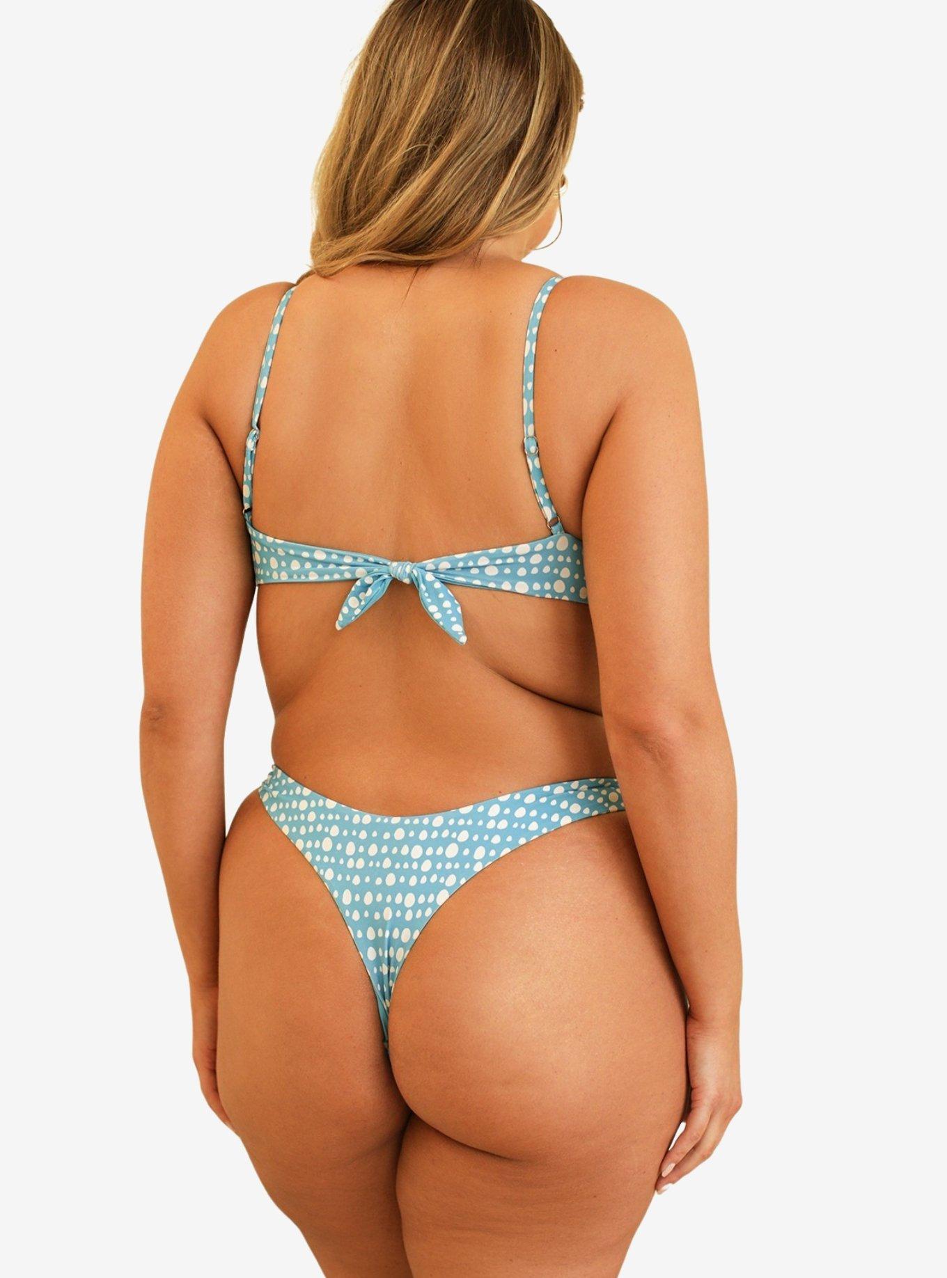 Dippin' Daisy's Gigi Underwire Swim Top Dippin Dot, BLUE, alternate