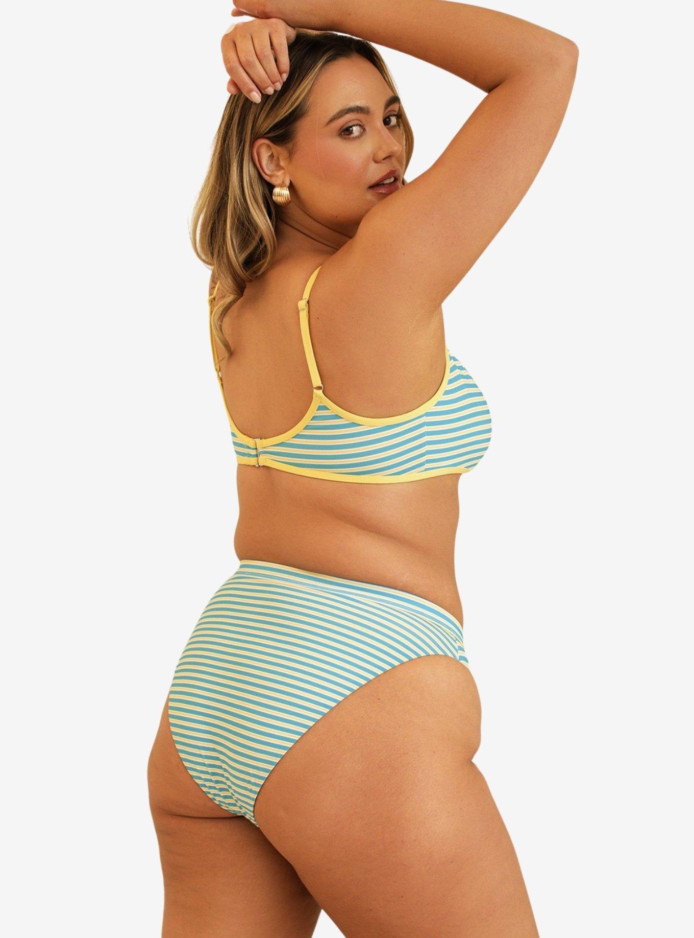 Dippin' Daisy's Bond Cheeky Swim Bottom Pool Party, BLUE, alternate