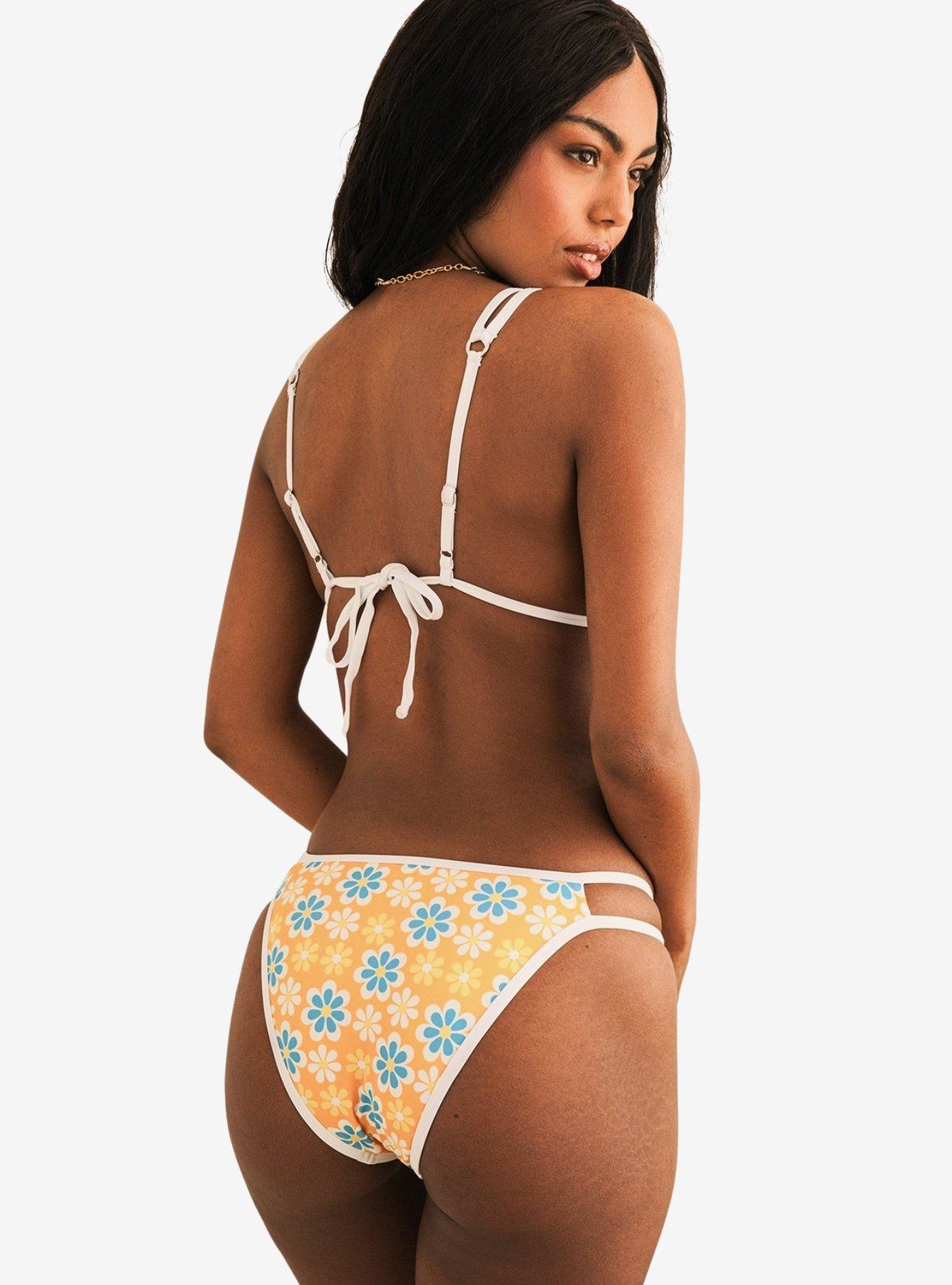 Dippin' Daisy's Cyrus Double Strap Swim Bottom Sunkissed, ORANGE, alternate
