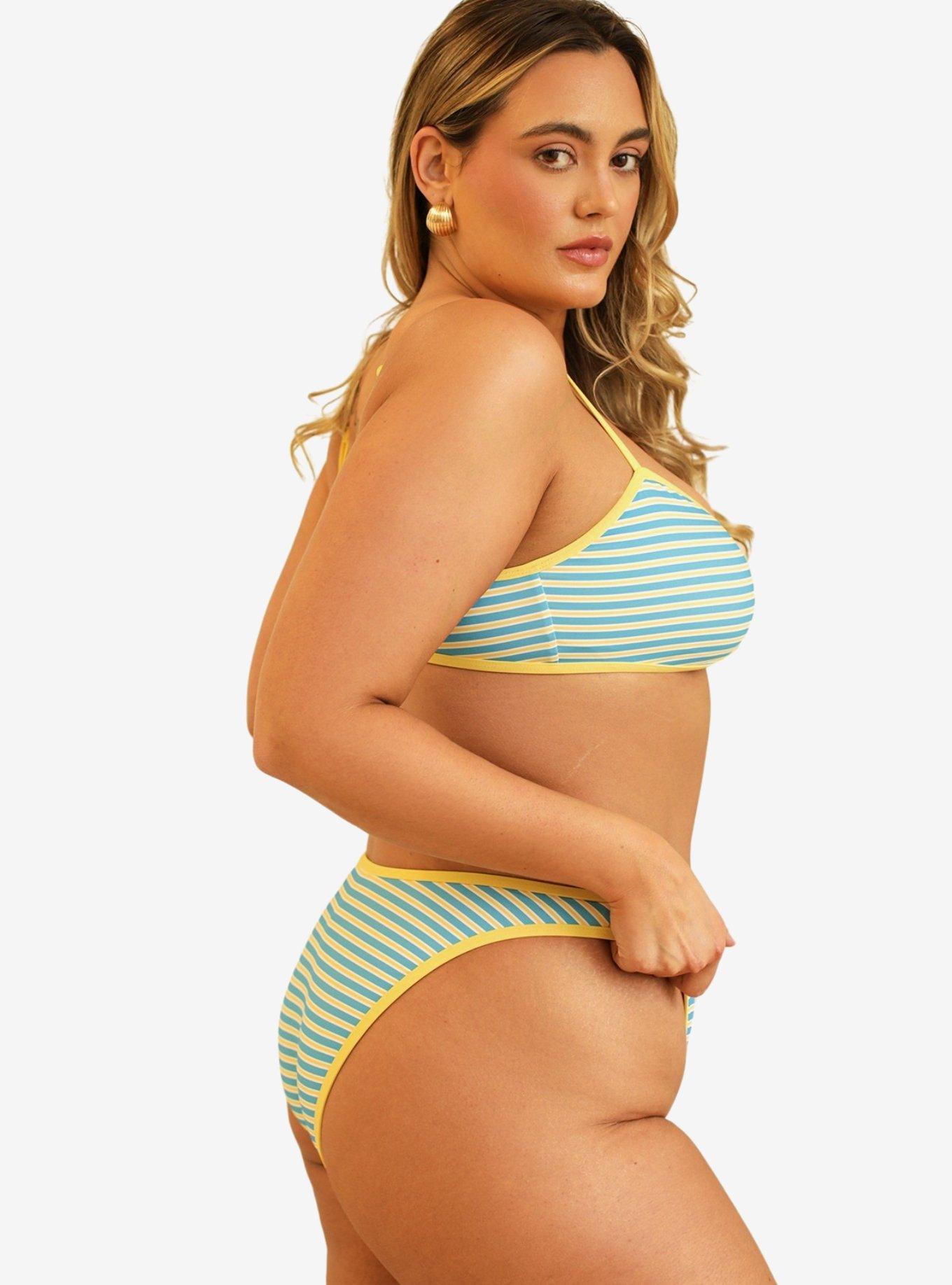 Dippin' Daisy's Blair Scoop Neck Swim Top Pool Party, , hi-res